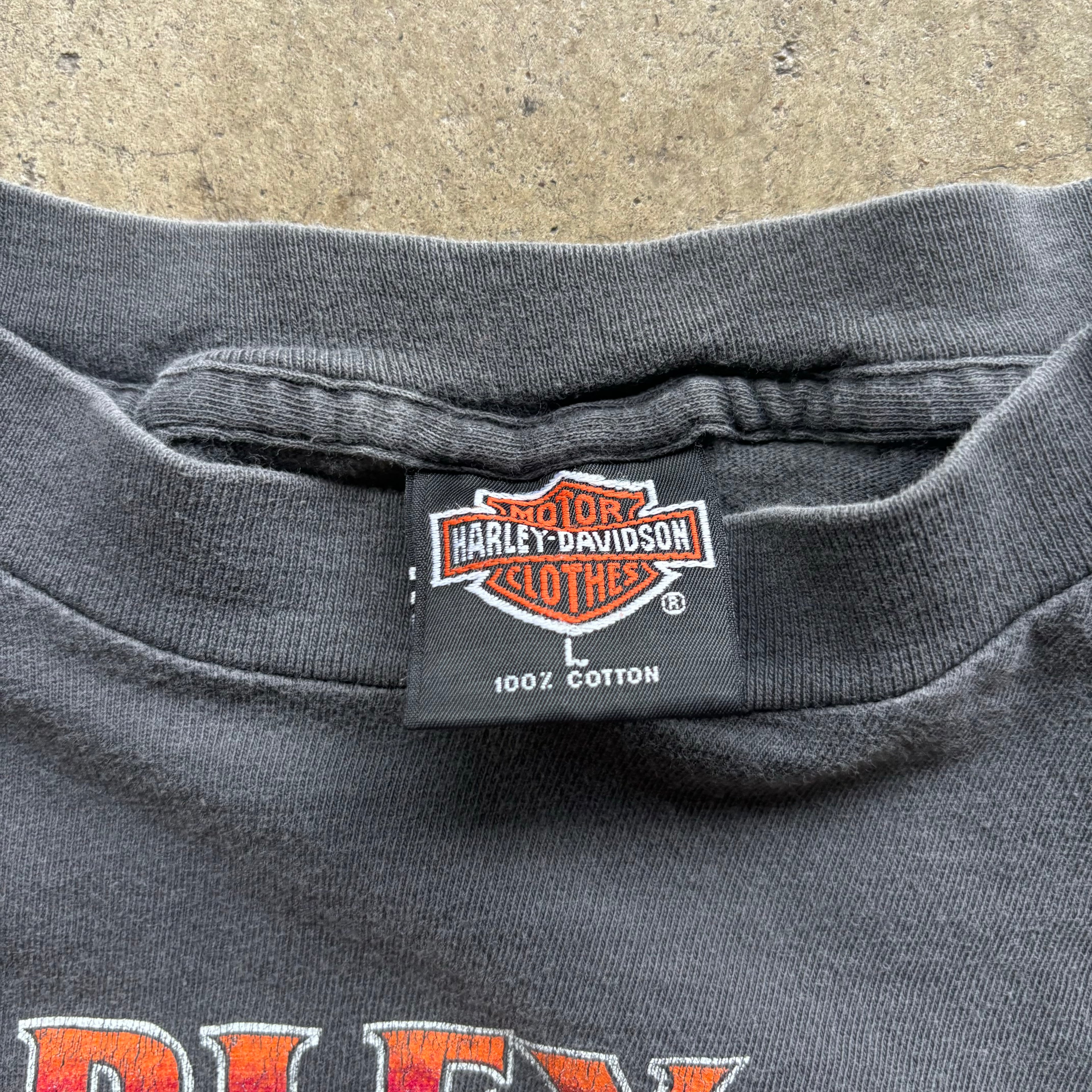 90s HARLEY DAVIDSON TEE - L