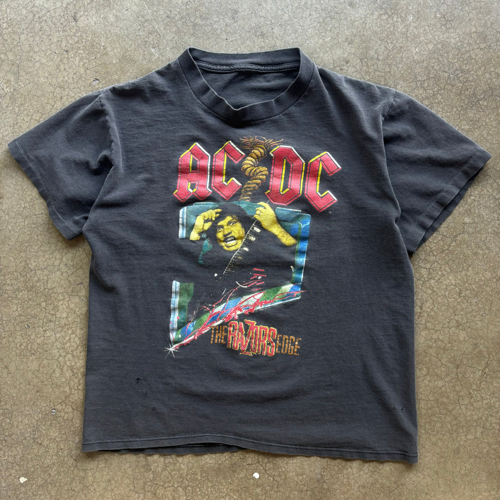 80s AC/DC RAZORS EDGE - L