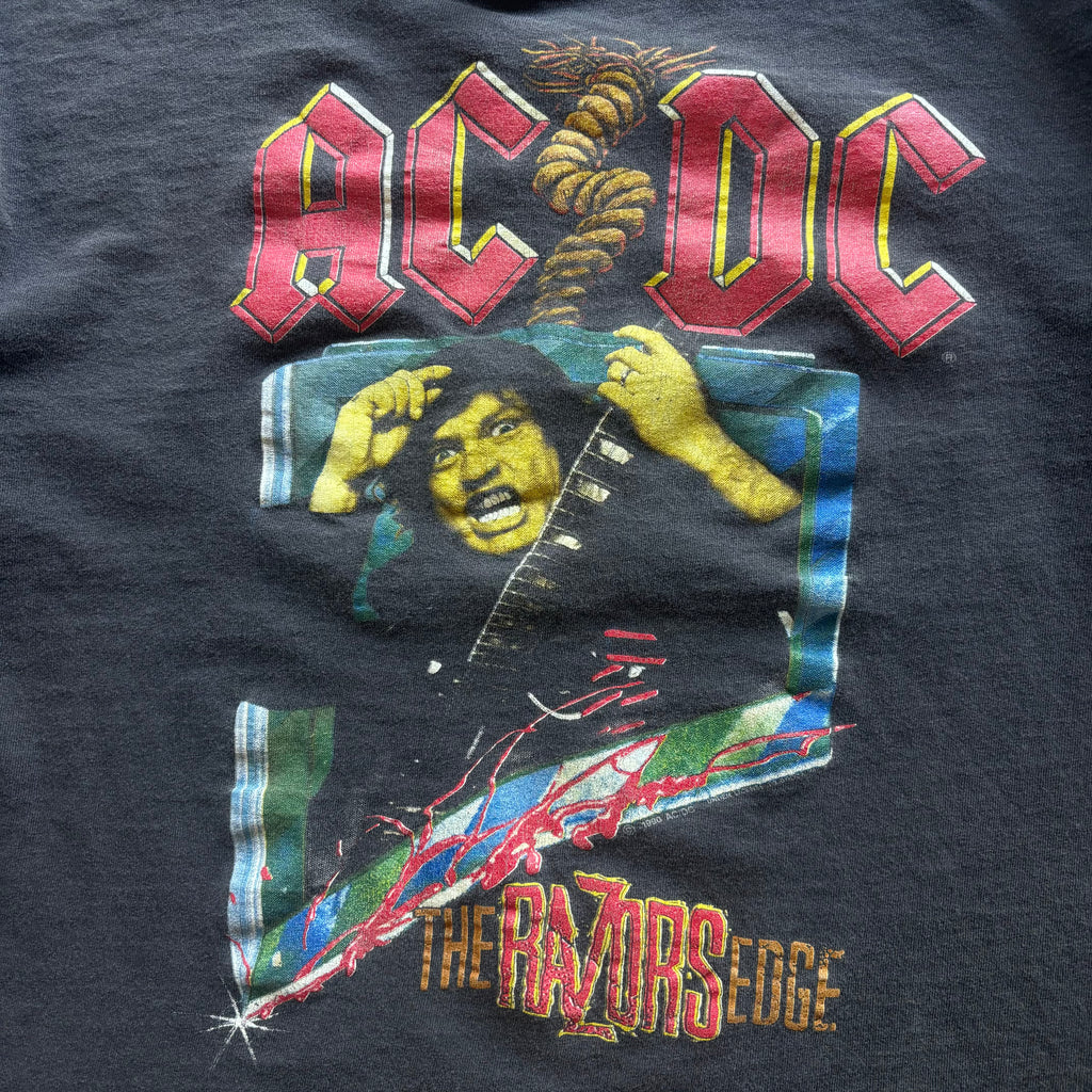 80s AC/DC RAZORS EDGE - L