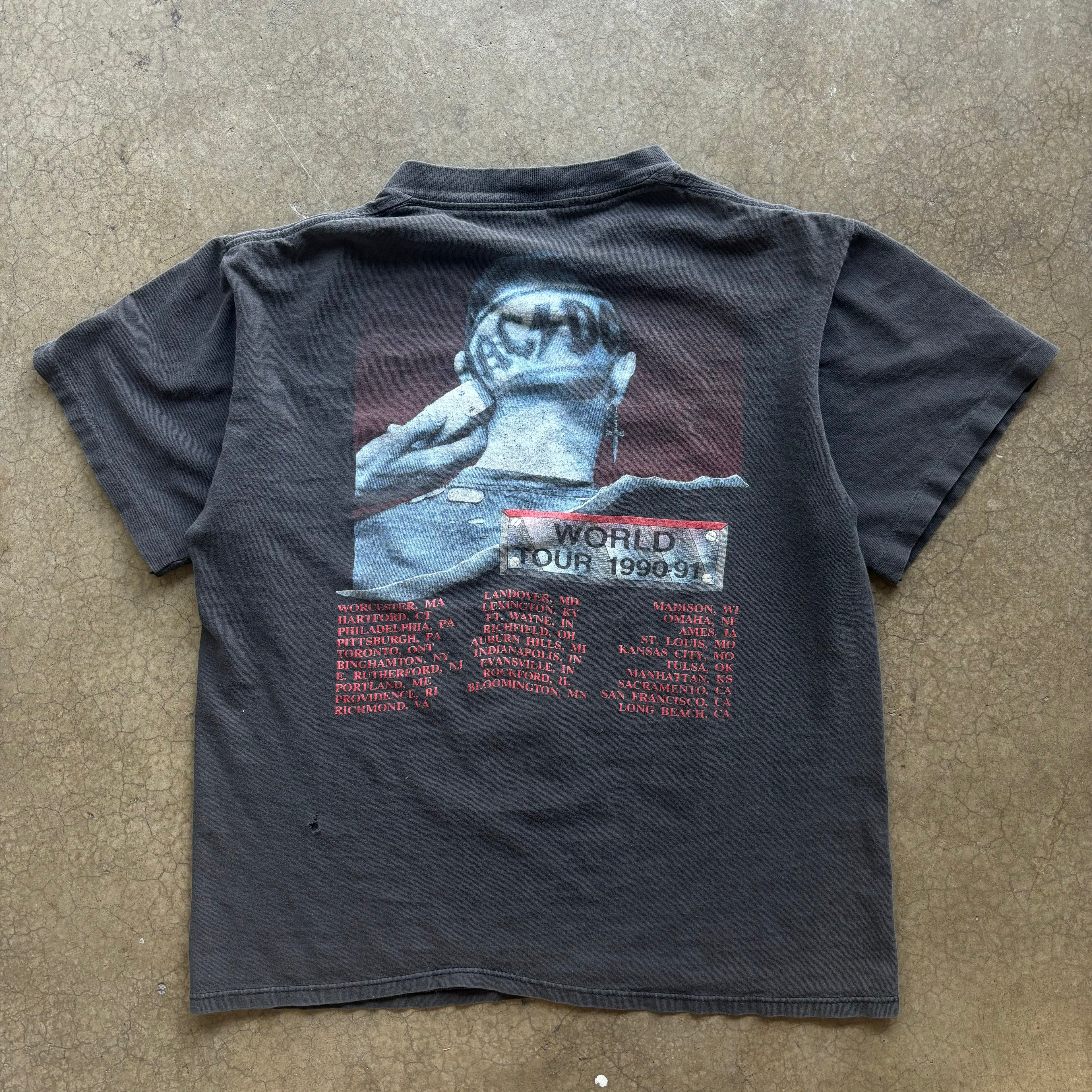 80s AC/DC RAZORS EDGE - L