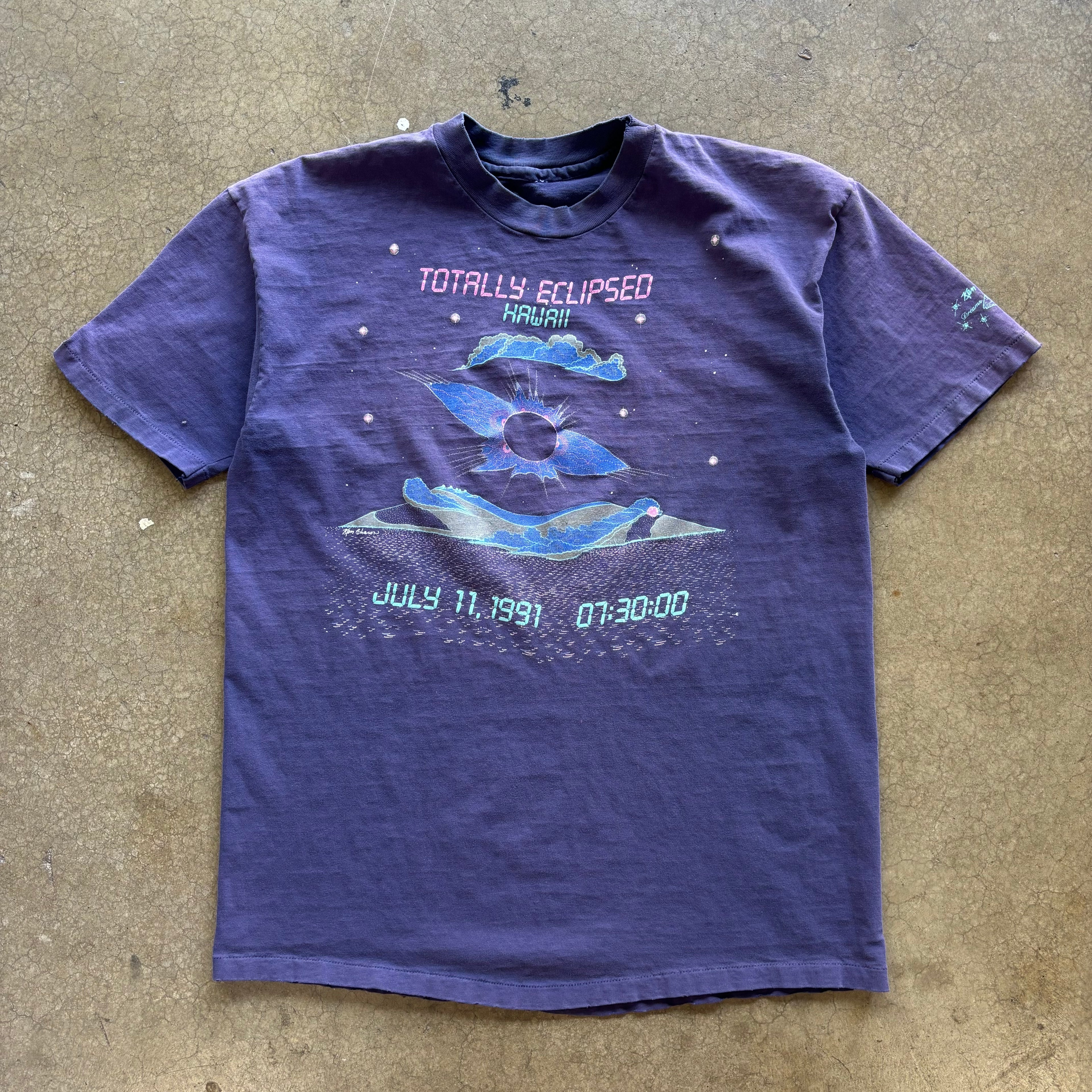 90s ECLIPSE HAWAII TEE - L