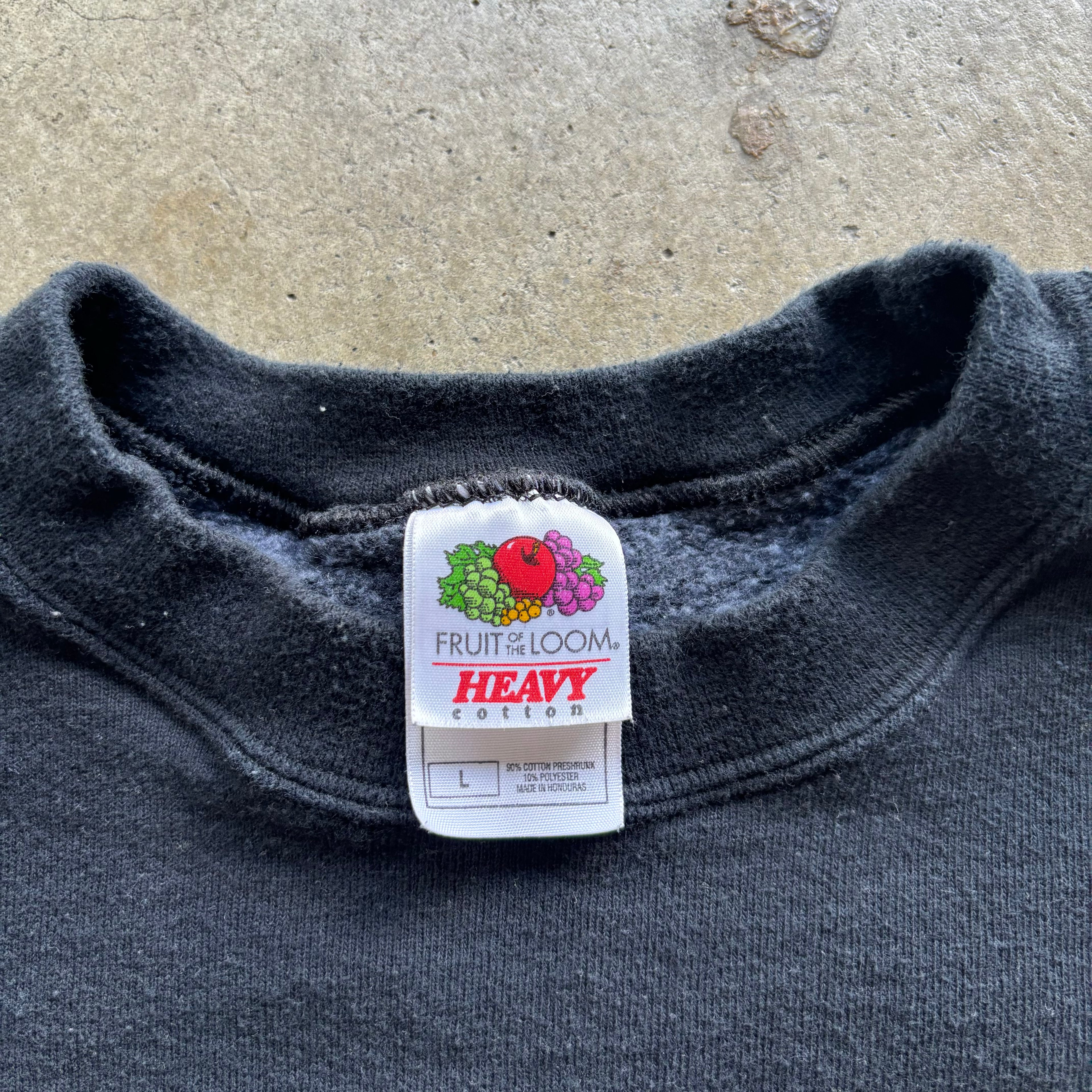 90s PCC FLAMES CREWNECK - L