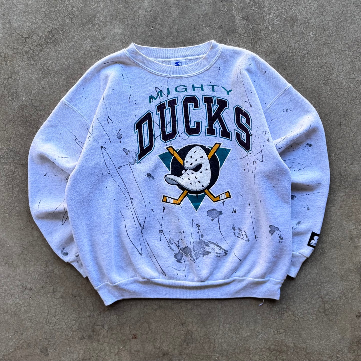 VINTAGE MIGHTY DUCKS CREWNECK - M