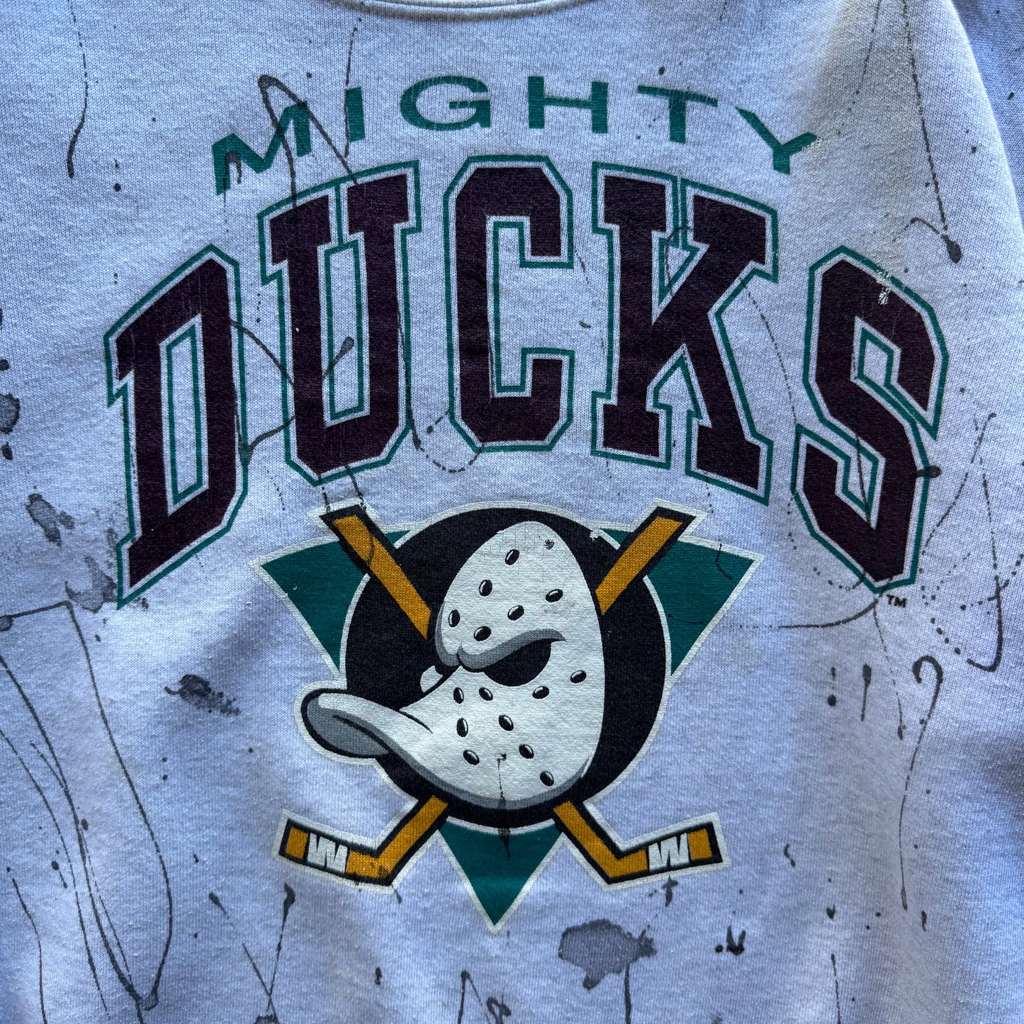 VINTAGE MIGHTY DUCKS CREWNECK - M