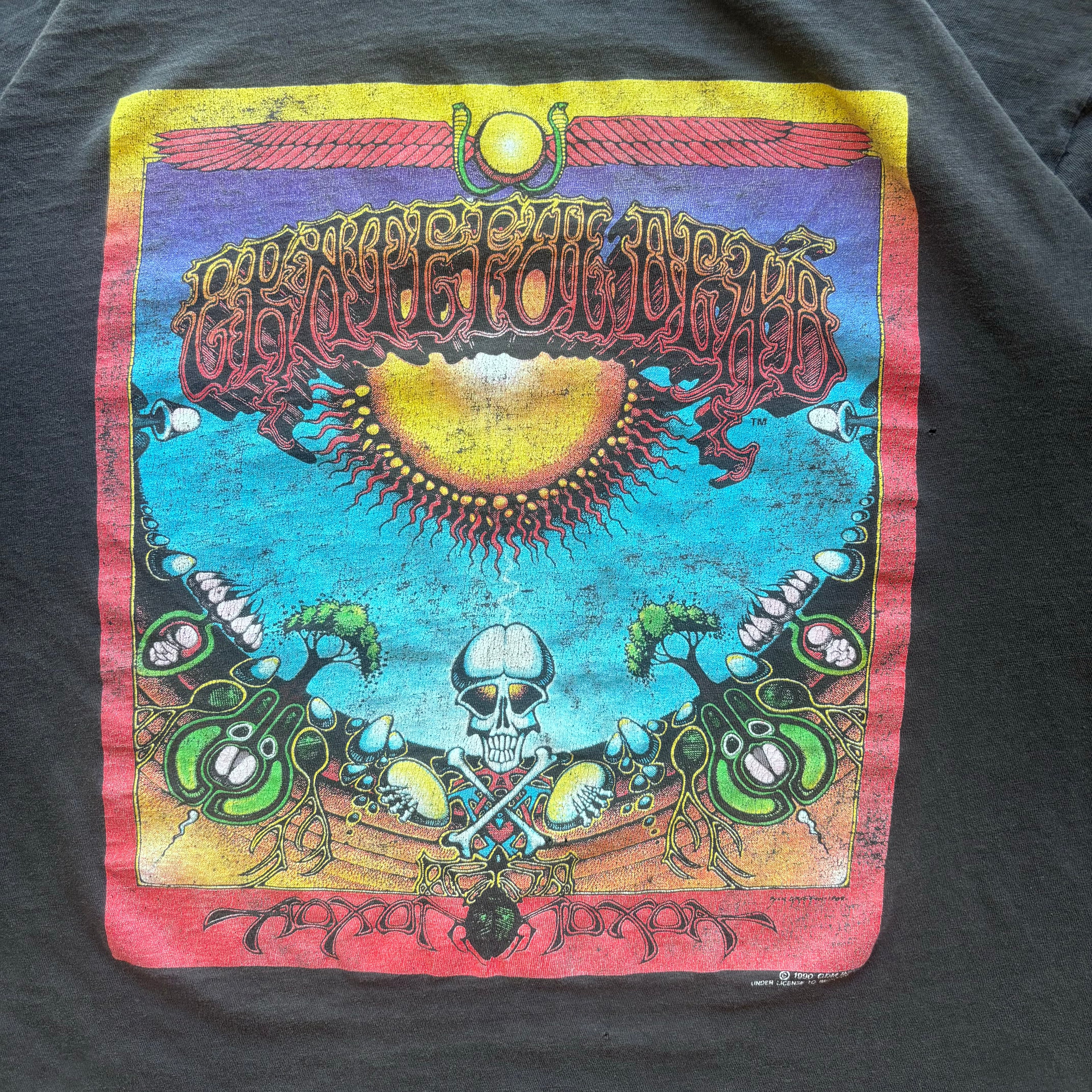 90s GRATEFUL DEAD BAND TEE - XL