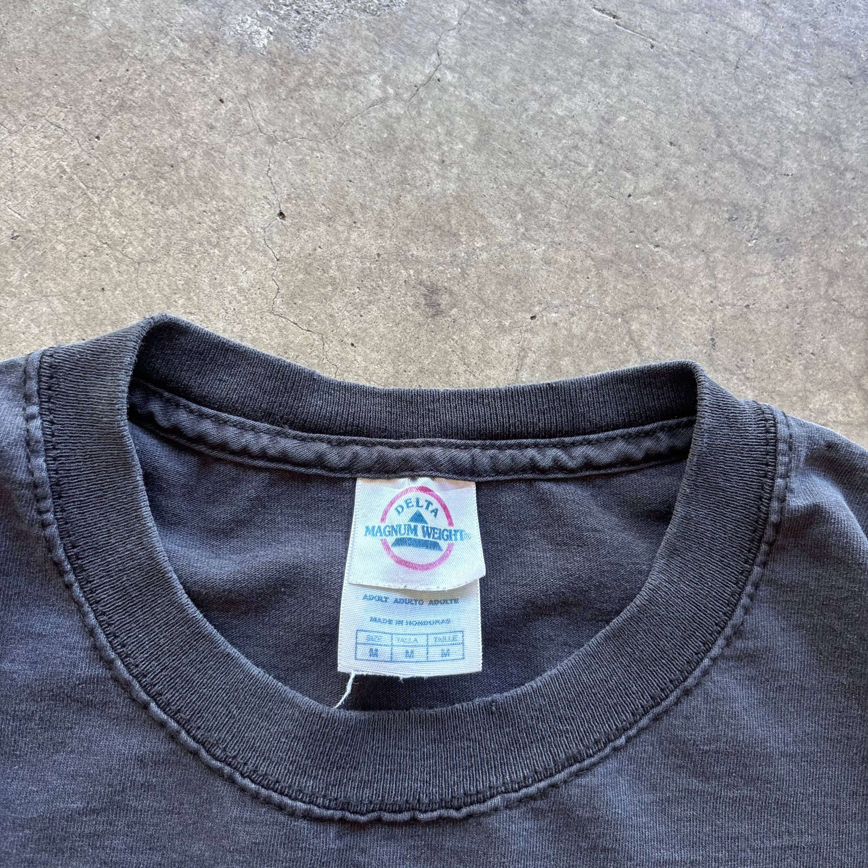 90s SKULL LS TEE - M