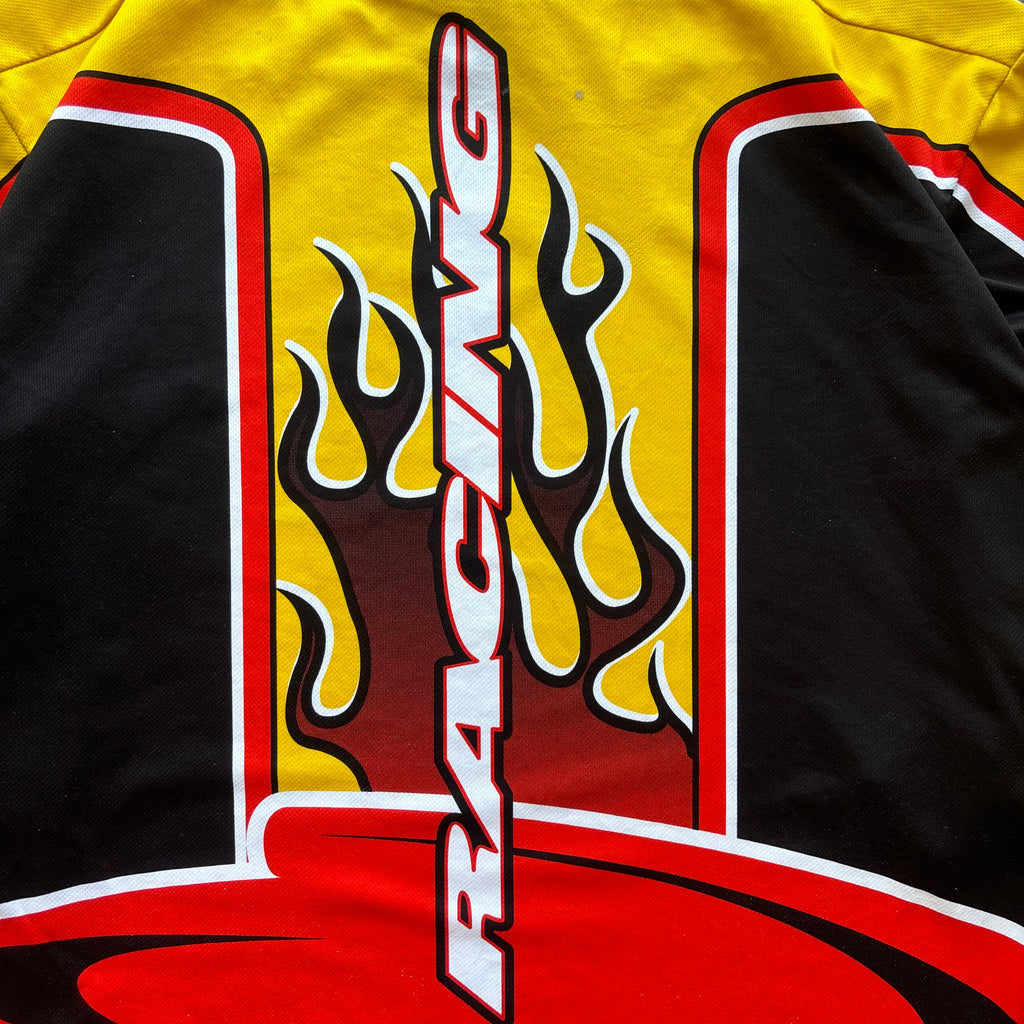 90s XTEAM MOTORCROSS FLAMES LS - XL