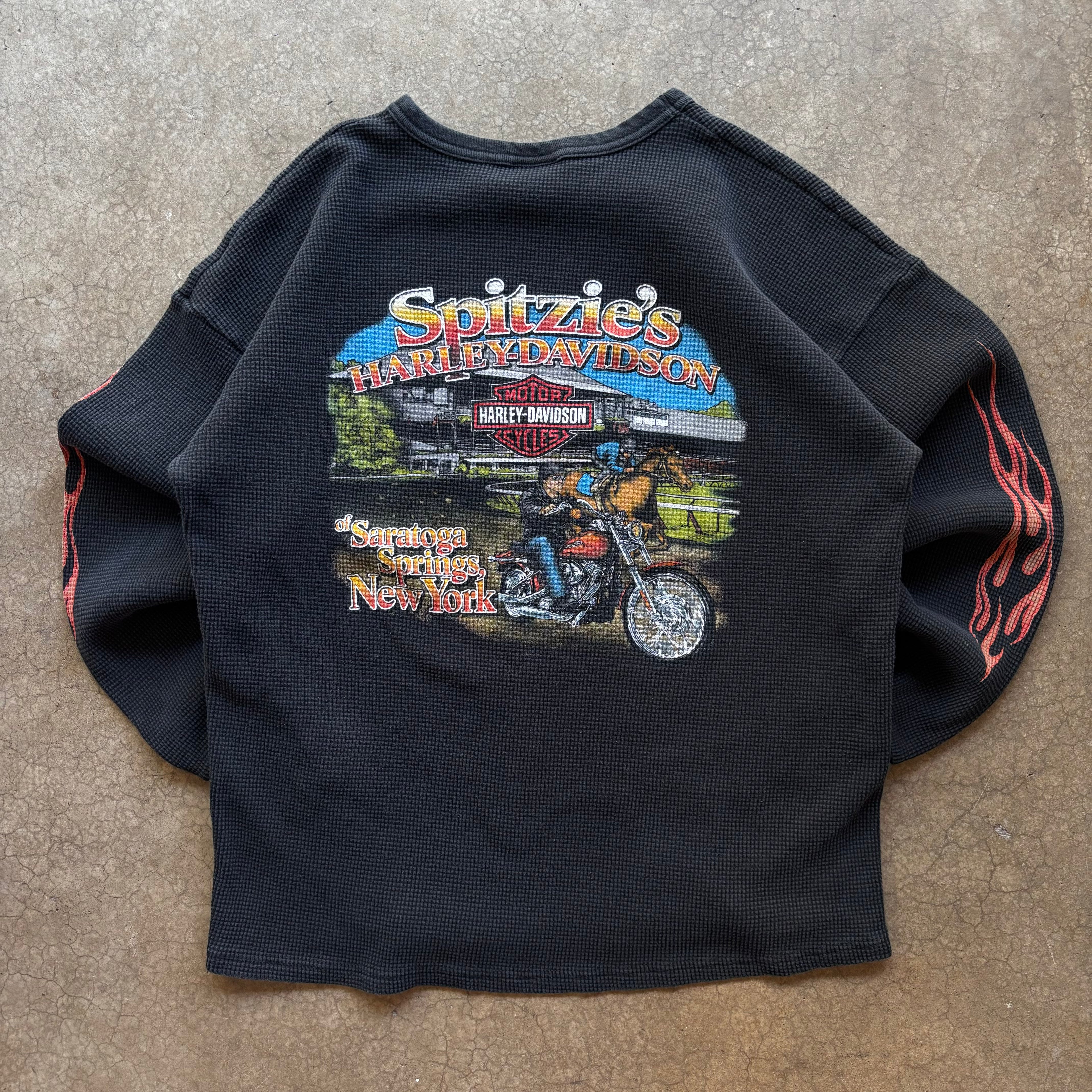 00s HARLEY FLAMES L THERMAL - XL