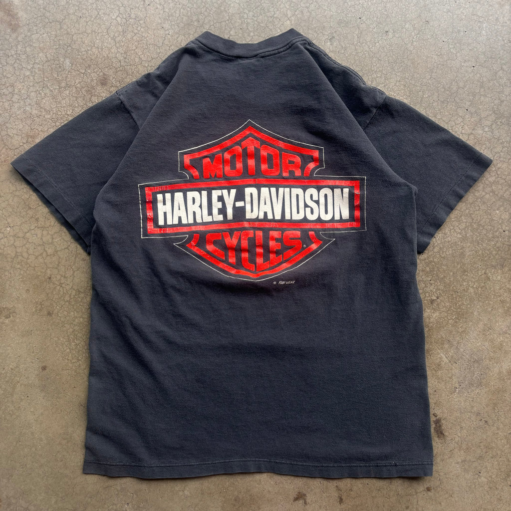 90s A LEGEND HARLEY TEE - L