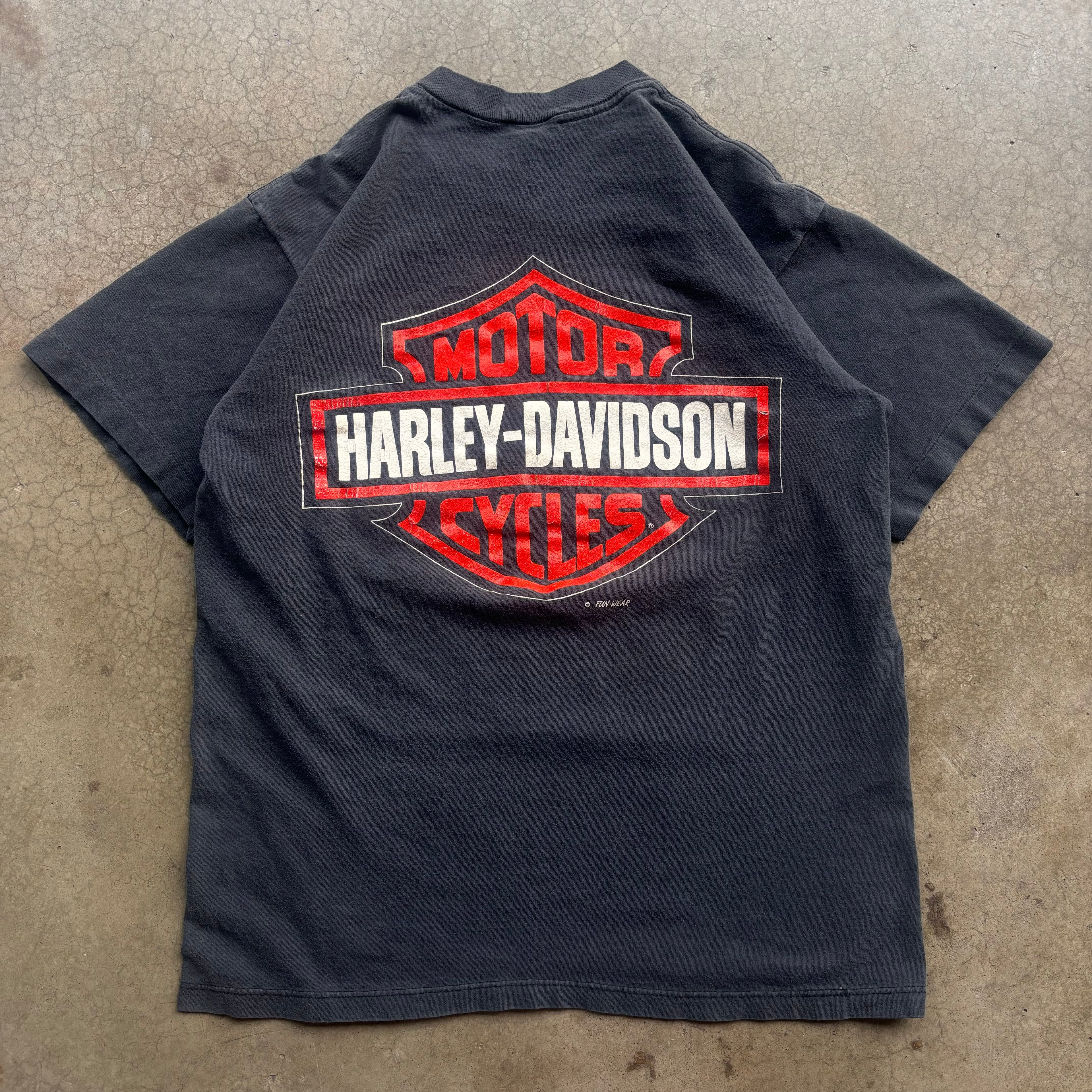 90s A LEGEND HARLEY TEE - L