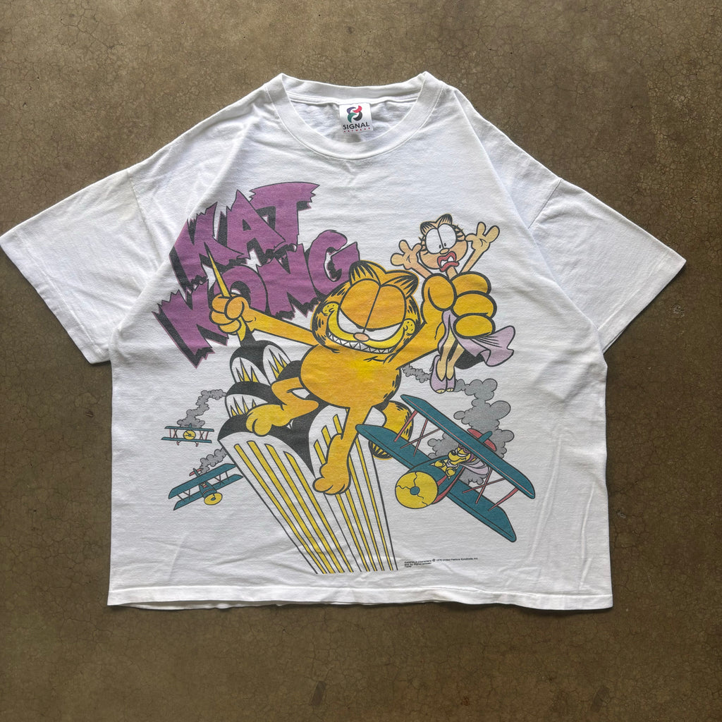 90s GARFIELD KAT KONG TEE - OSFA