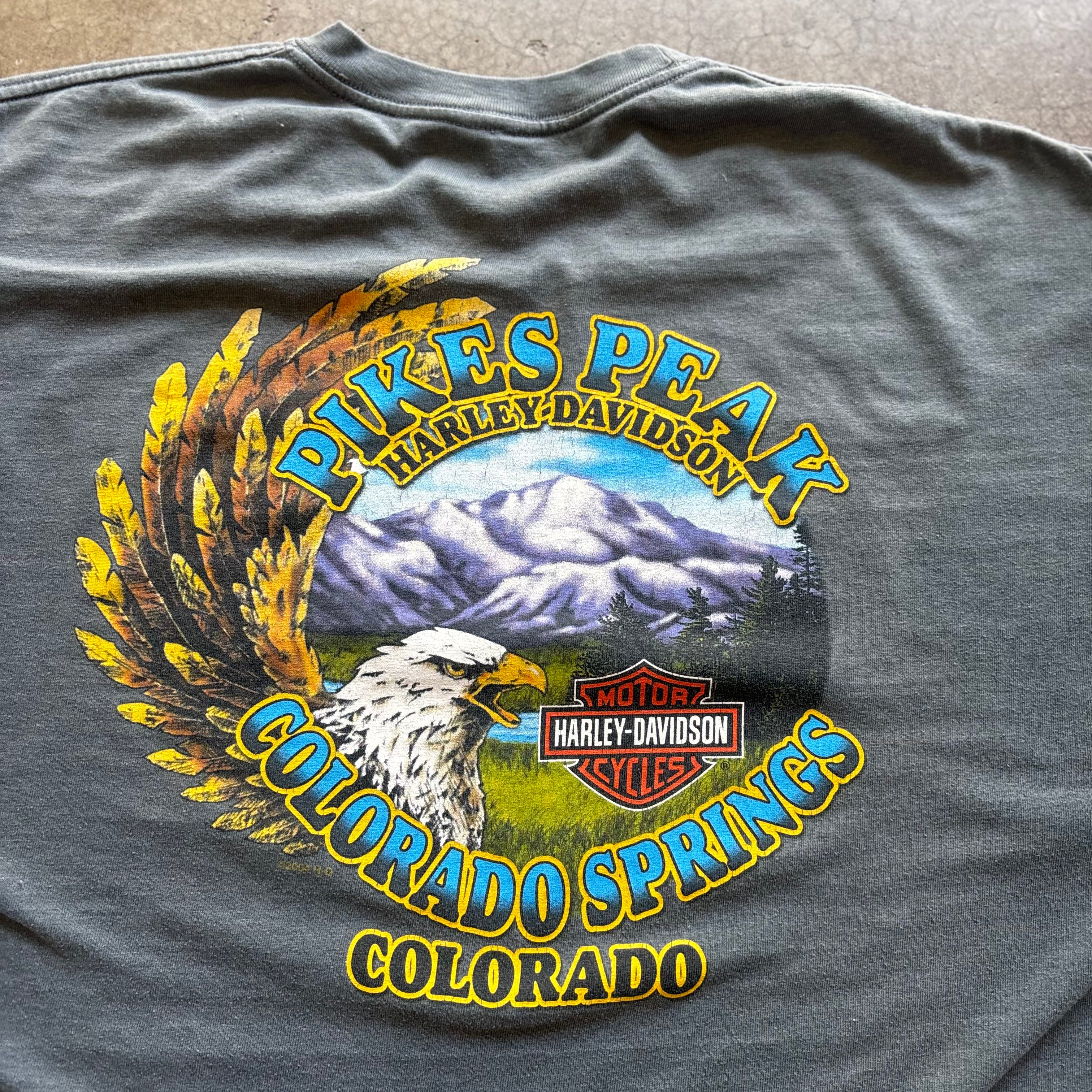 00s HARLEY COLORADO LONGSLEEVE TEE - XL
