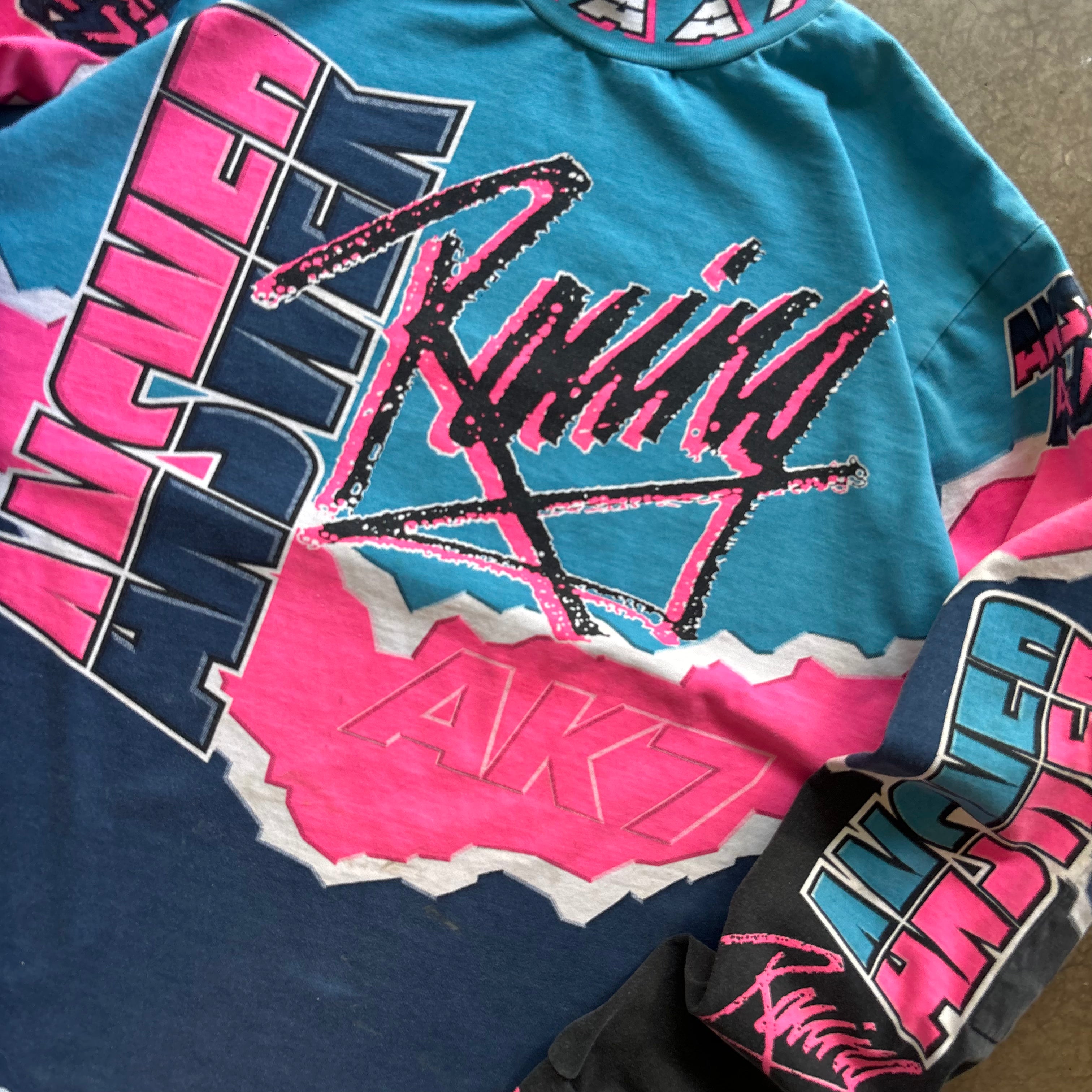 90s ANSWER MOTORSPORT LONGSLEEVE TEE - M