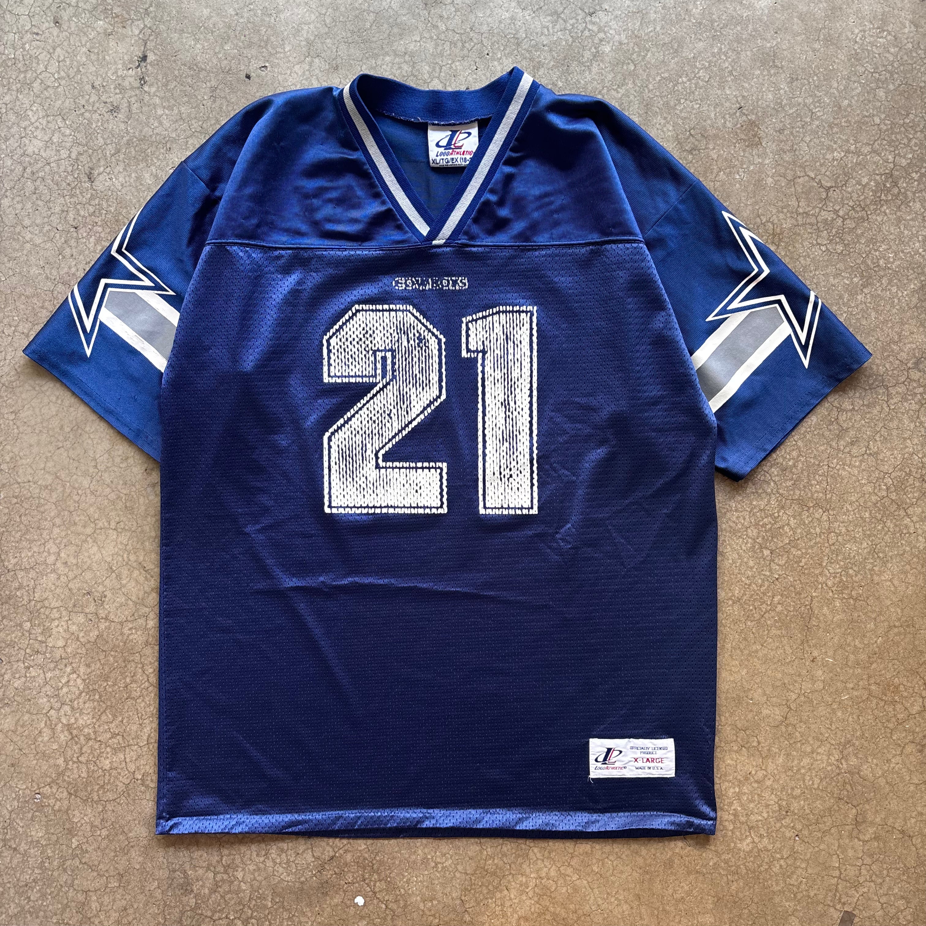 90s COWBOYS DEION SANDERS  JERSEY - XL