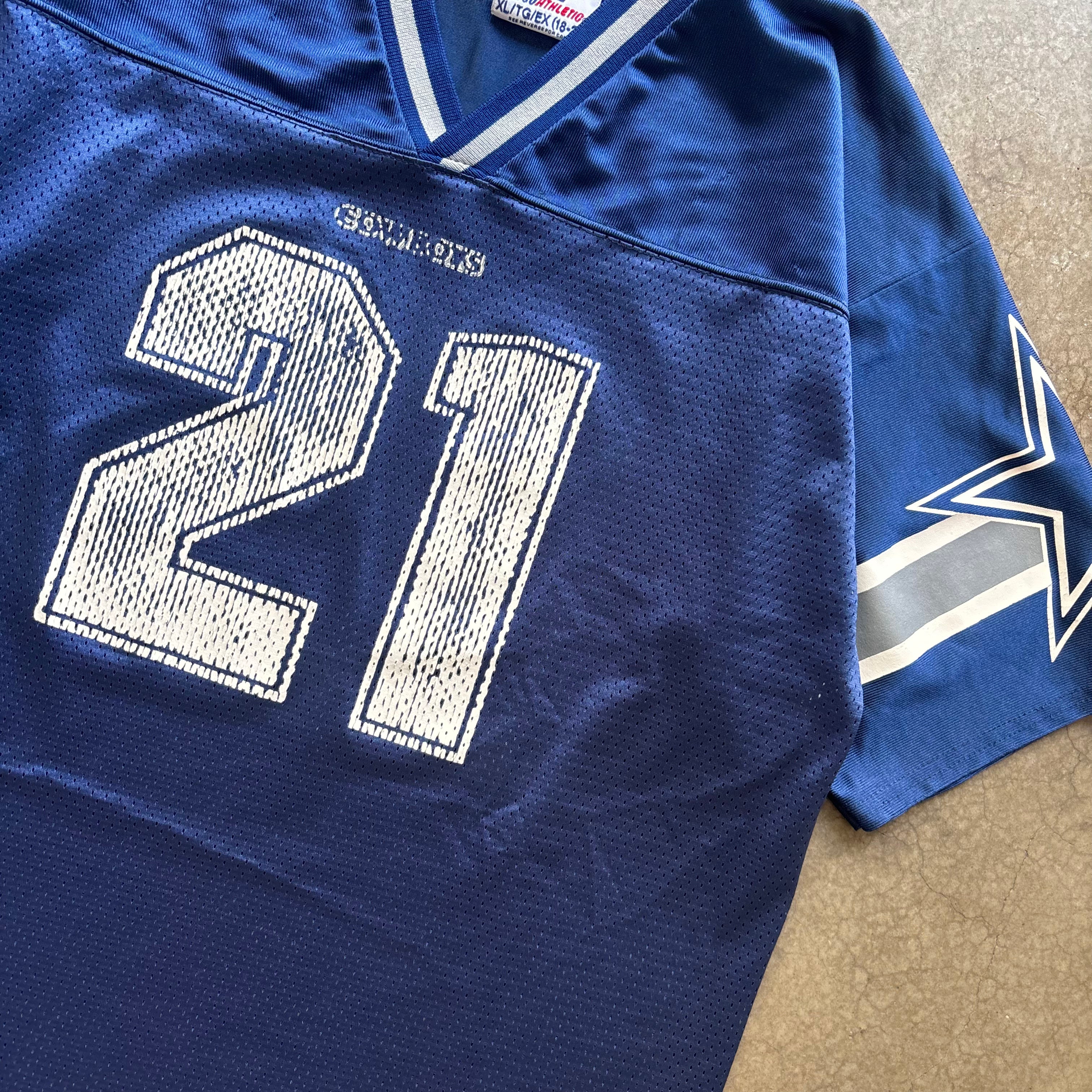 90s COWBOYS DEION SANDERS  JERSEY - XL