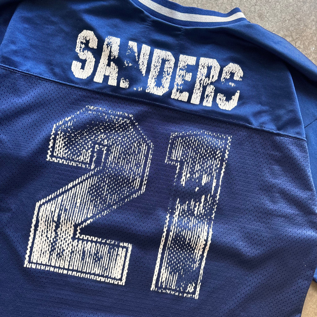 90s COWBOYS DEION SANDERS  JERSEY - XL