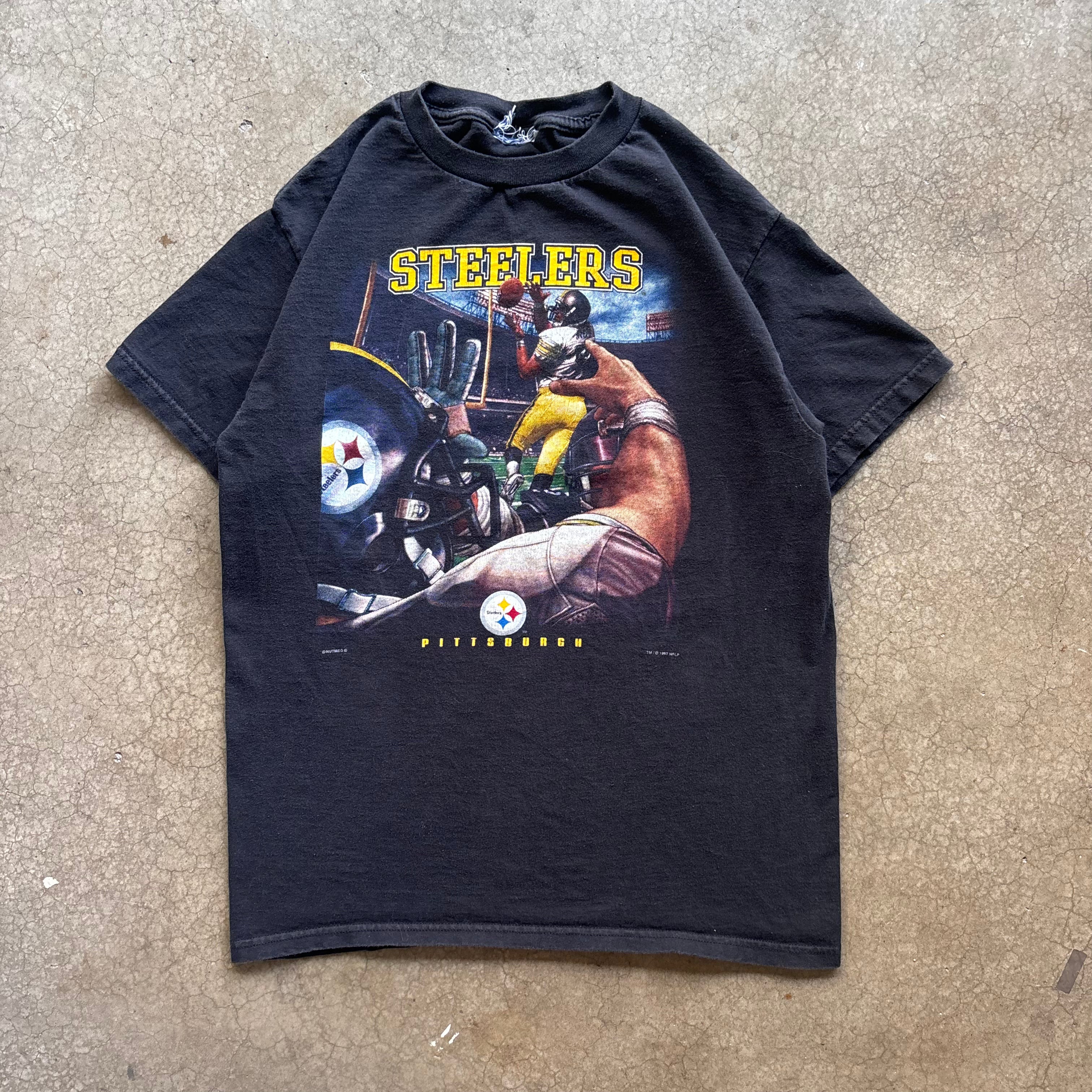 90s PITTSBURGH STEELERS TEE - M