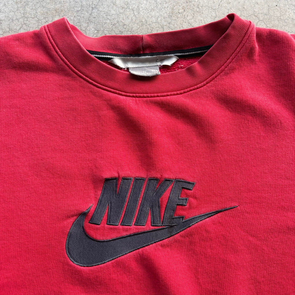 00s RED NIKE CREWNECK - XL