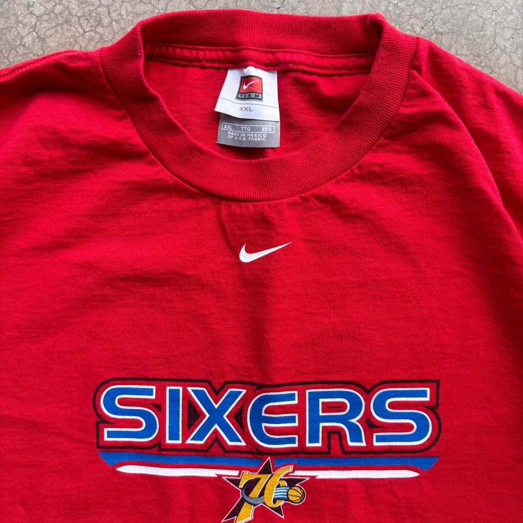 00s PHILADELPHIA SIXERS LONGSLEEVE TEE - XXL