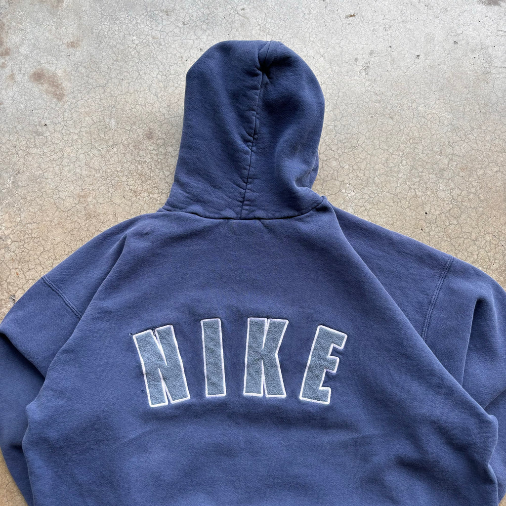 90s NIKE MINI SWOOSH HOODIE - XL
