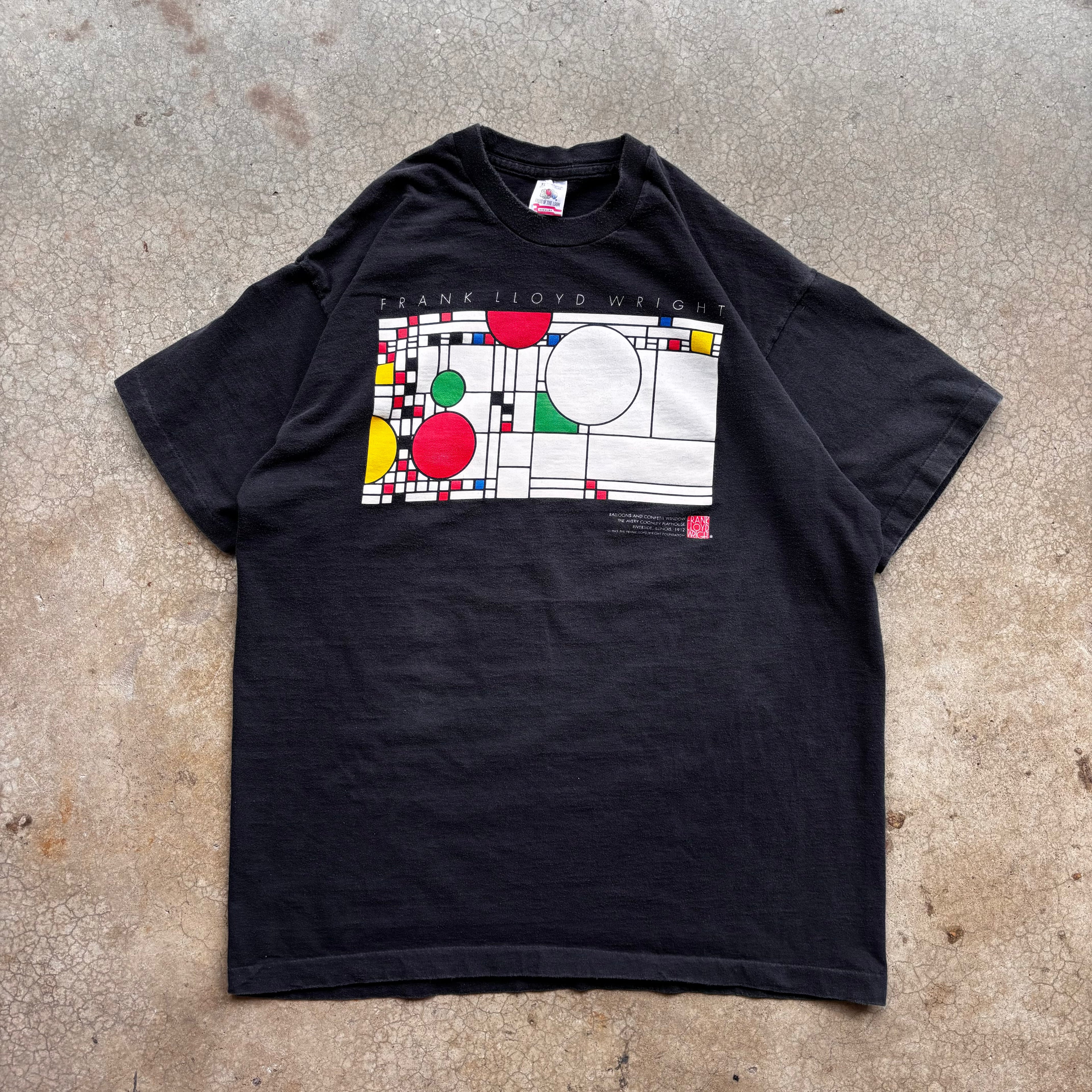 90s FRANK LLOYD ART TEE - XL