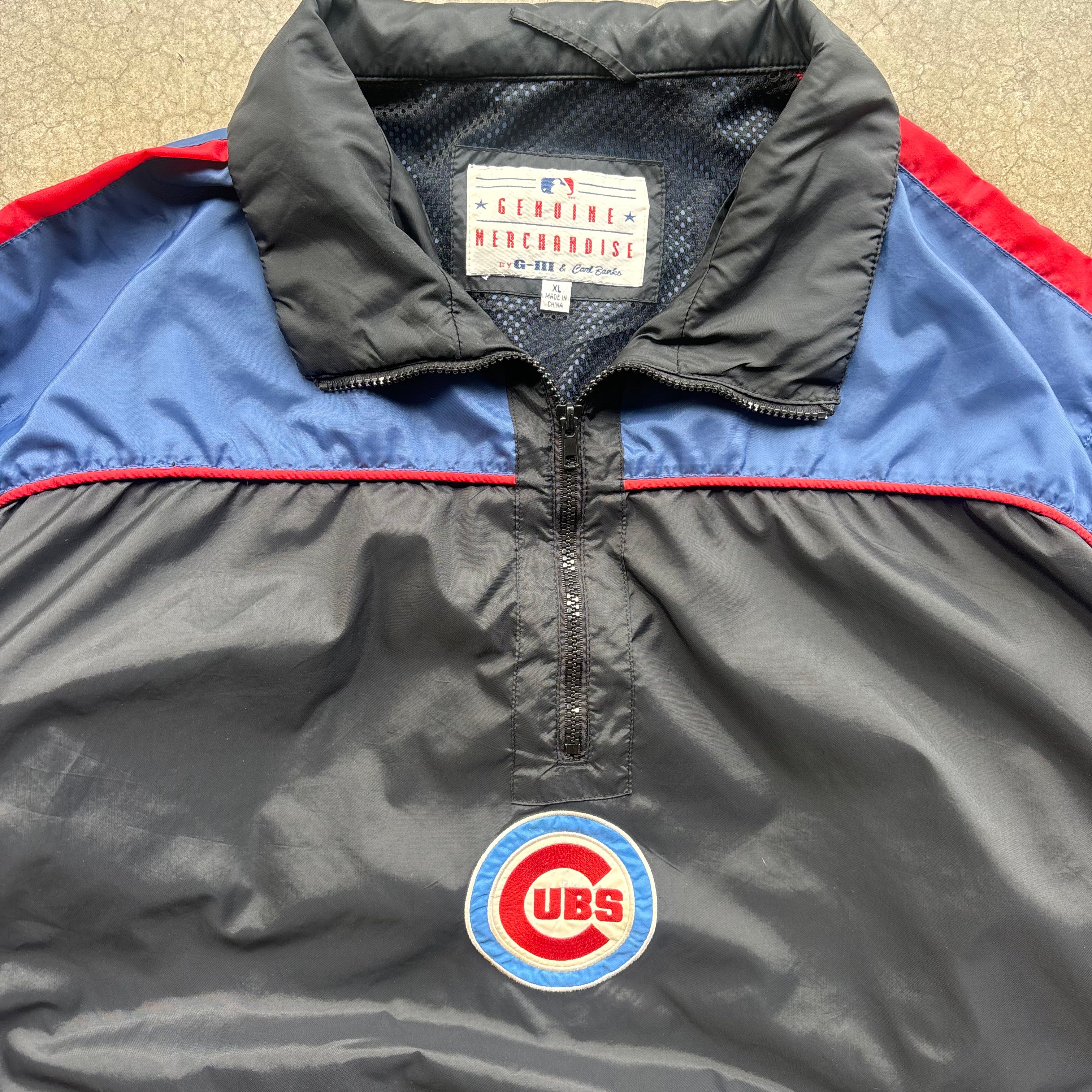 90s CHICAGO CUBS WINDBREAKER - XL