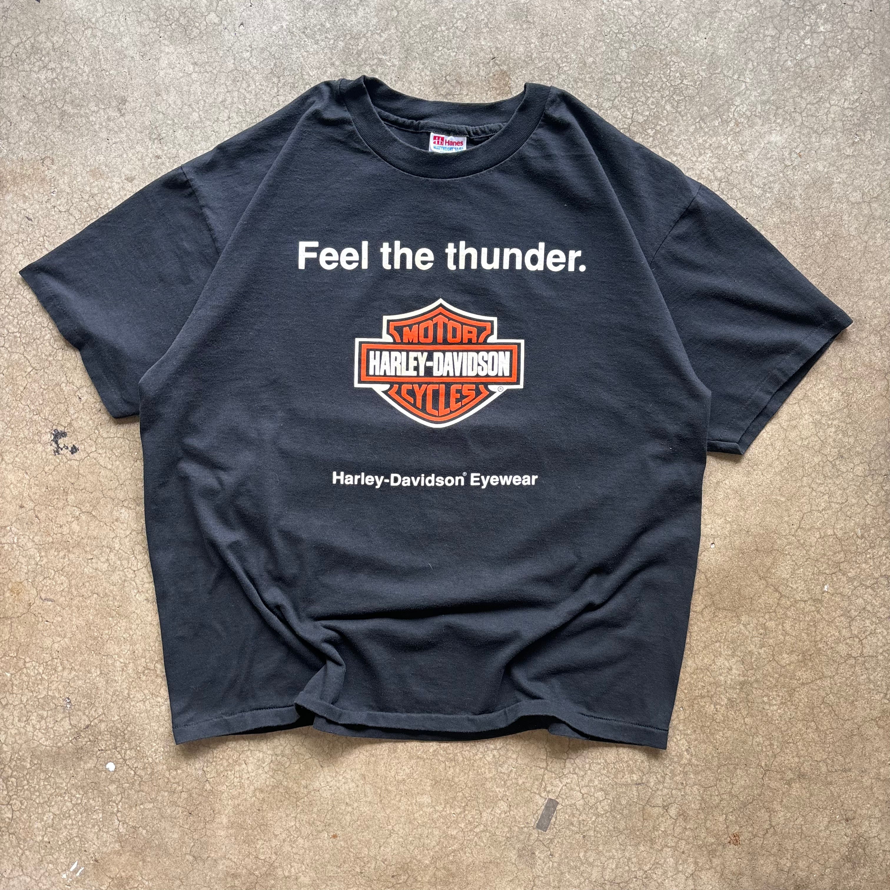 90s HARLEY EYEWEAR TEE - XL