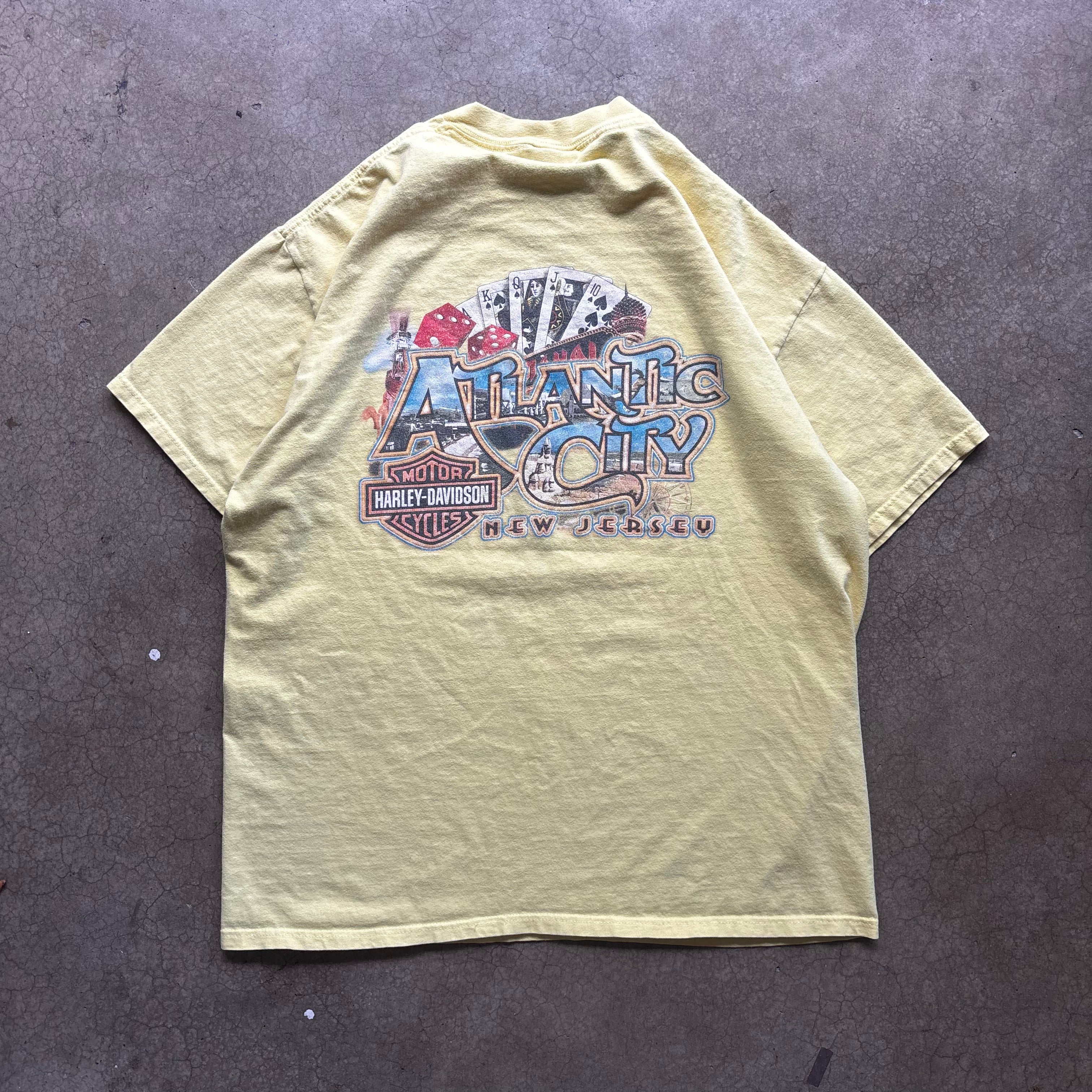 90s HARLEY DAVIDSON NEW JERSEY TEE - XL