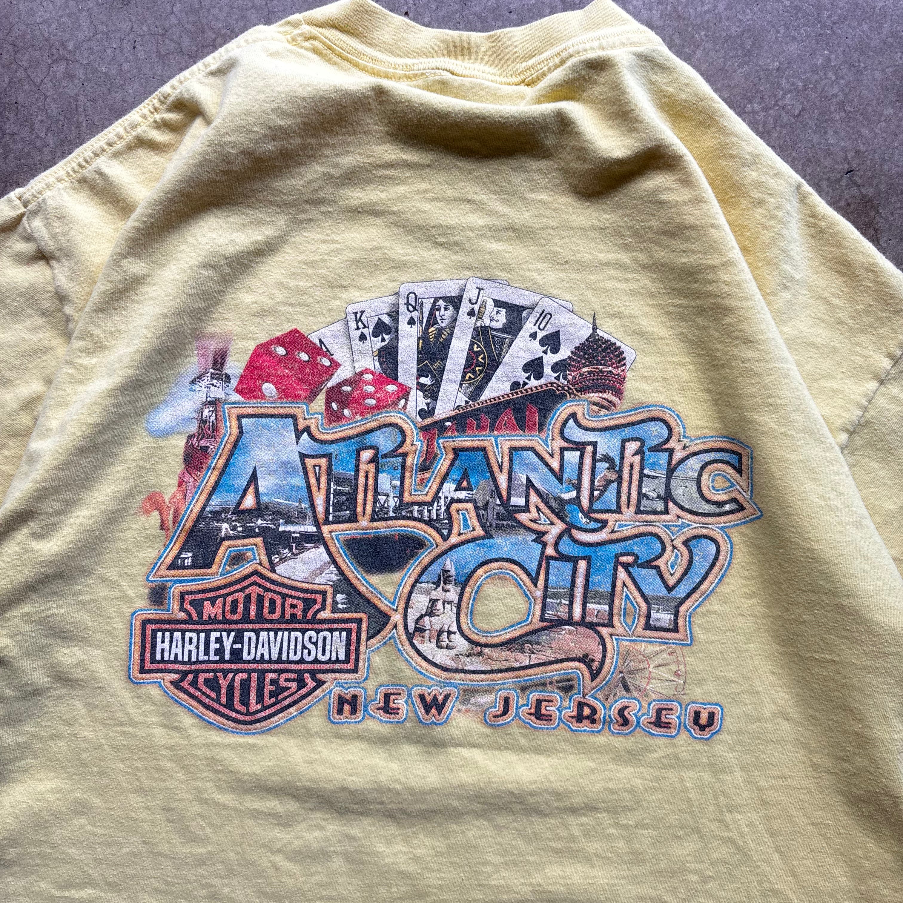 90s HARLEY DAVIDSON NEW JERSEY TEE - XL