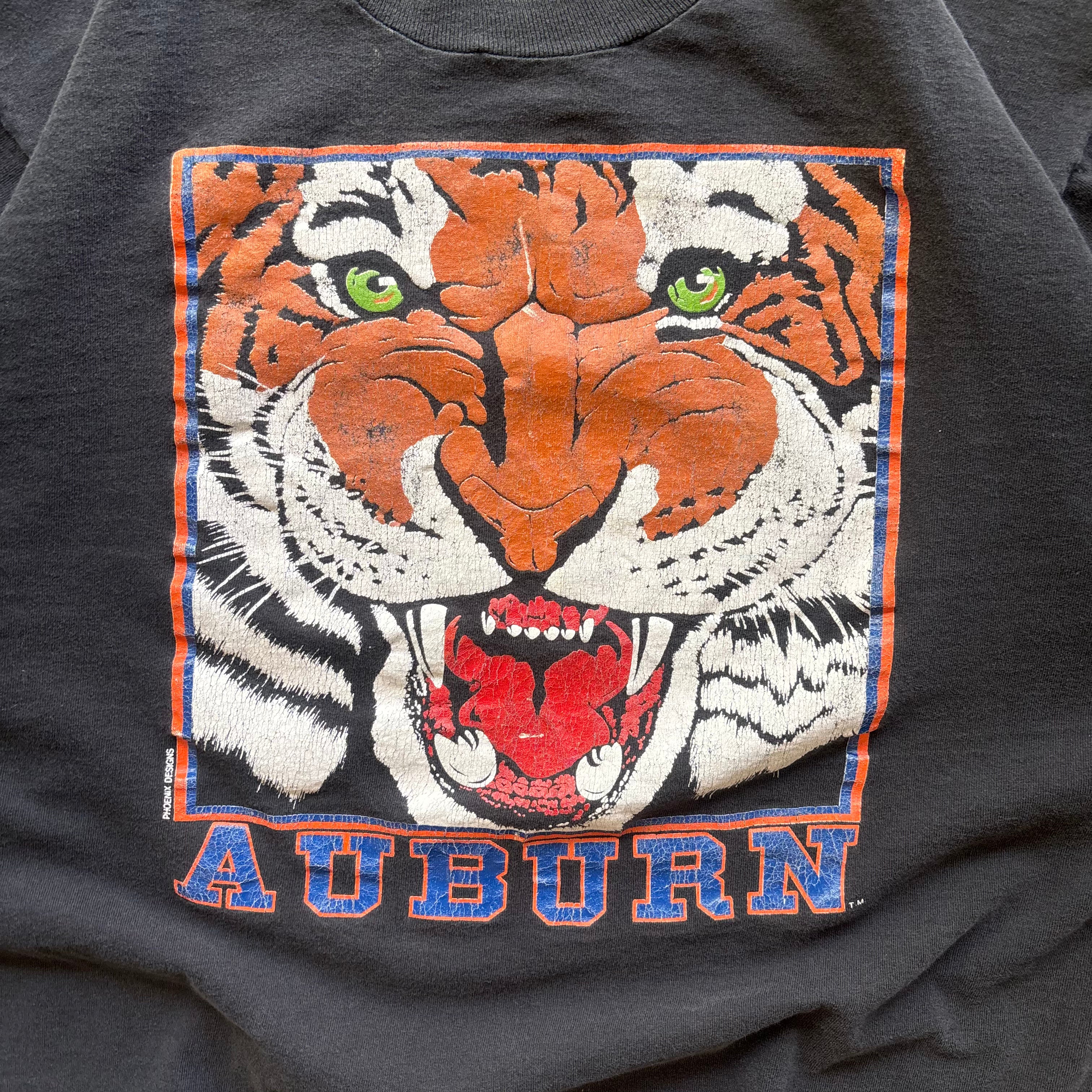 90s AUBURN TIGERS UNIVERSITY TEE -XL
