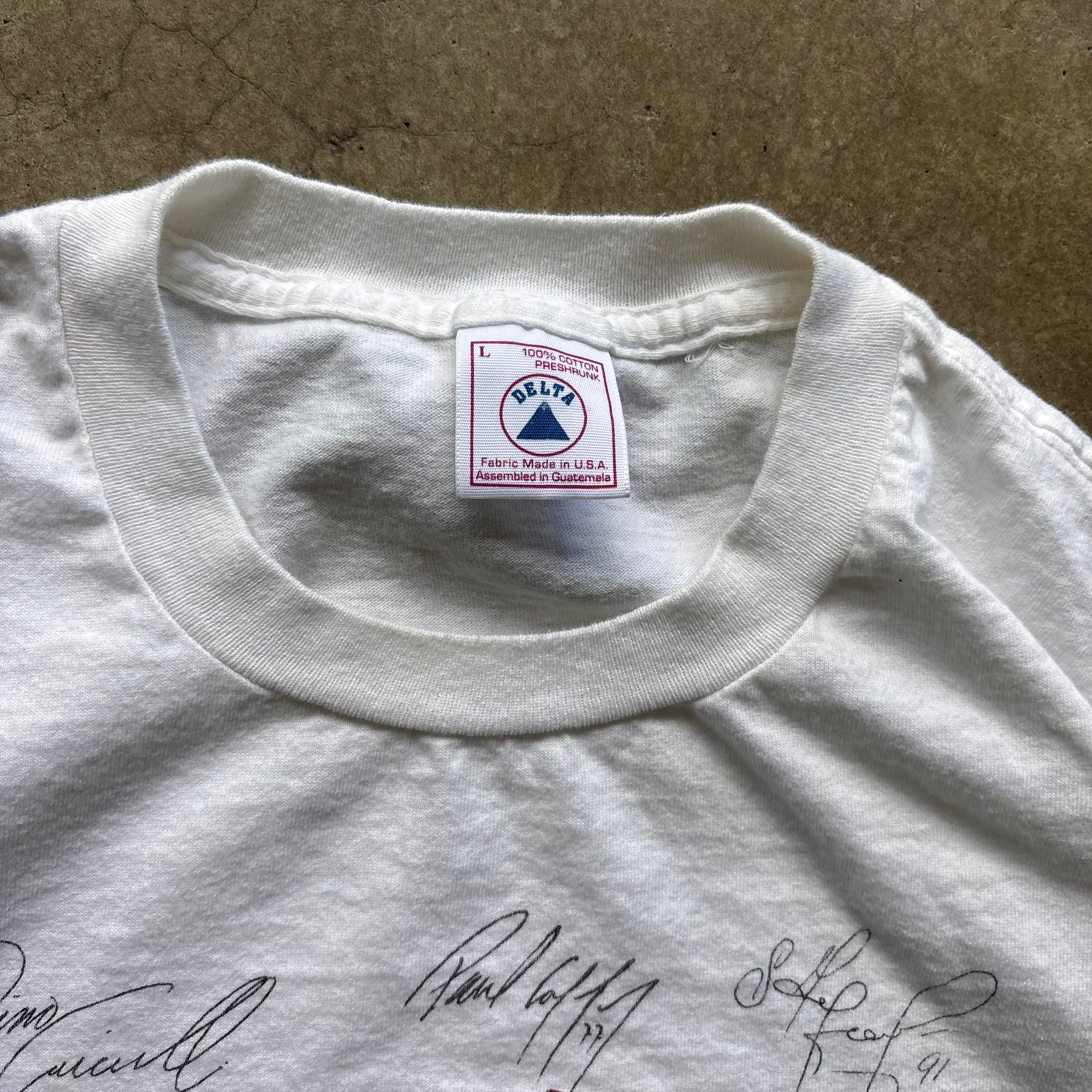 - 90s DETROIT REDWINGS OCTOPUS TEE - L