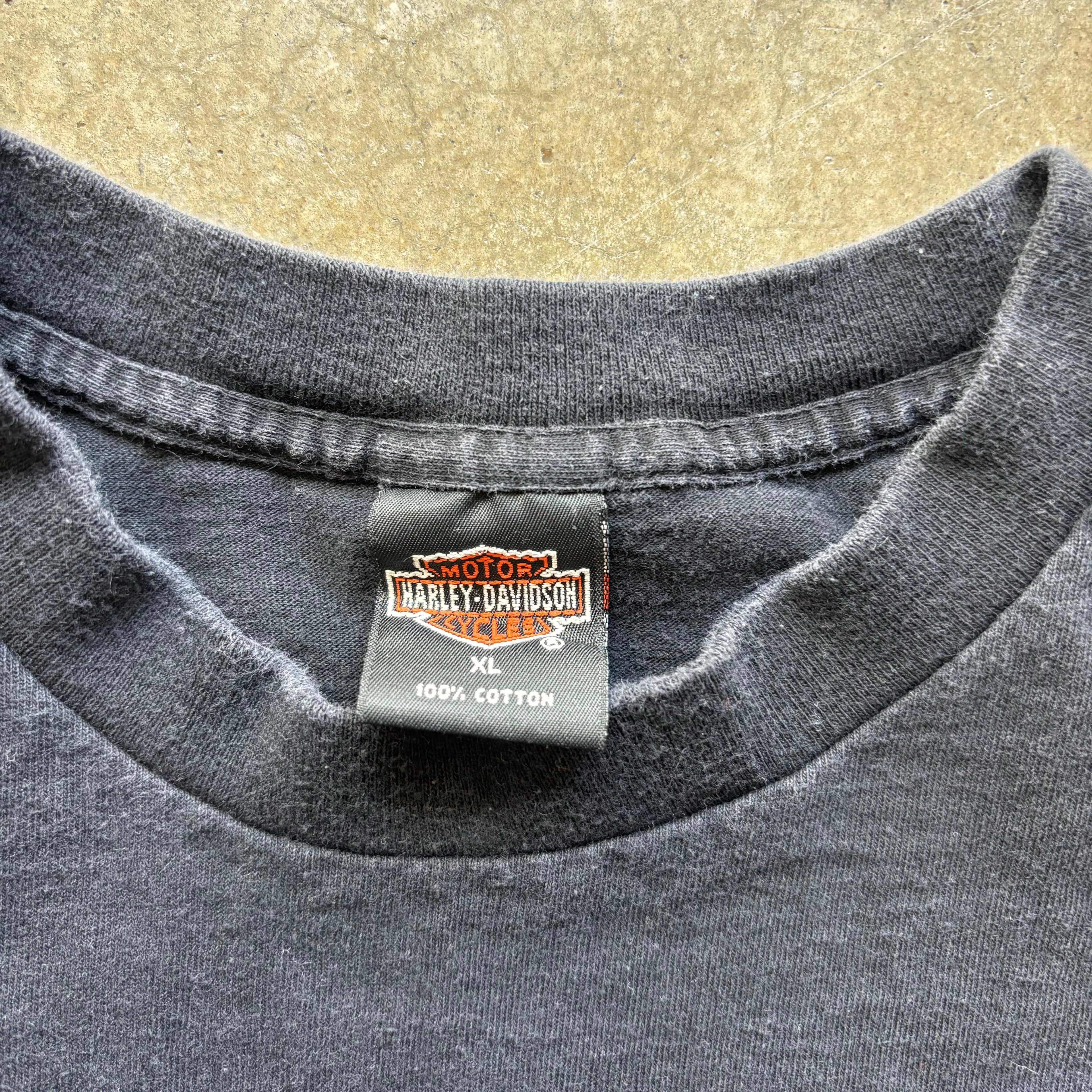 90s HARLEY LOUD AND PROUD CUT OFF TEE - XL