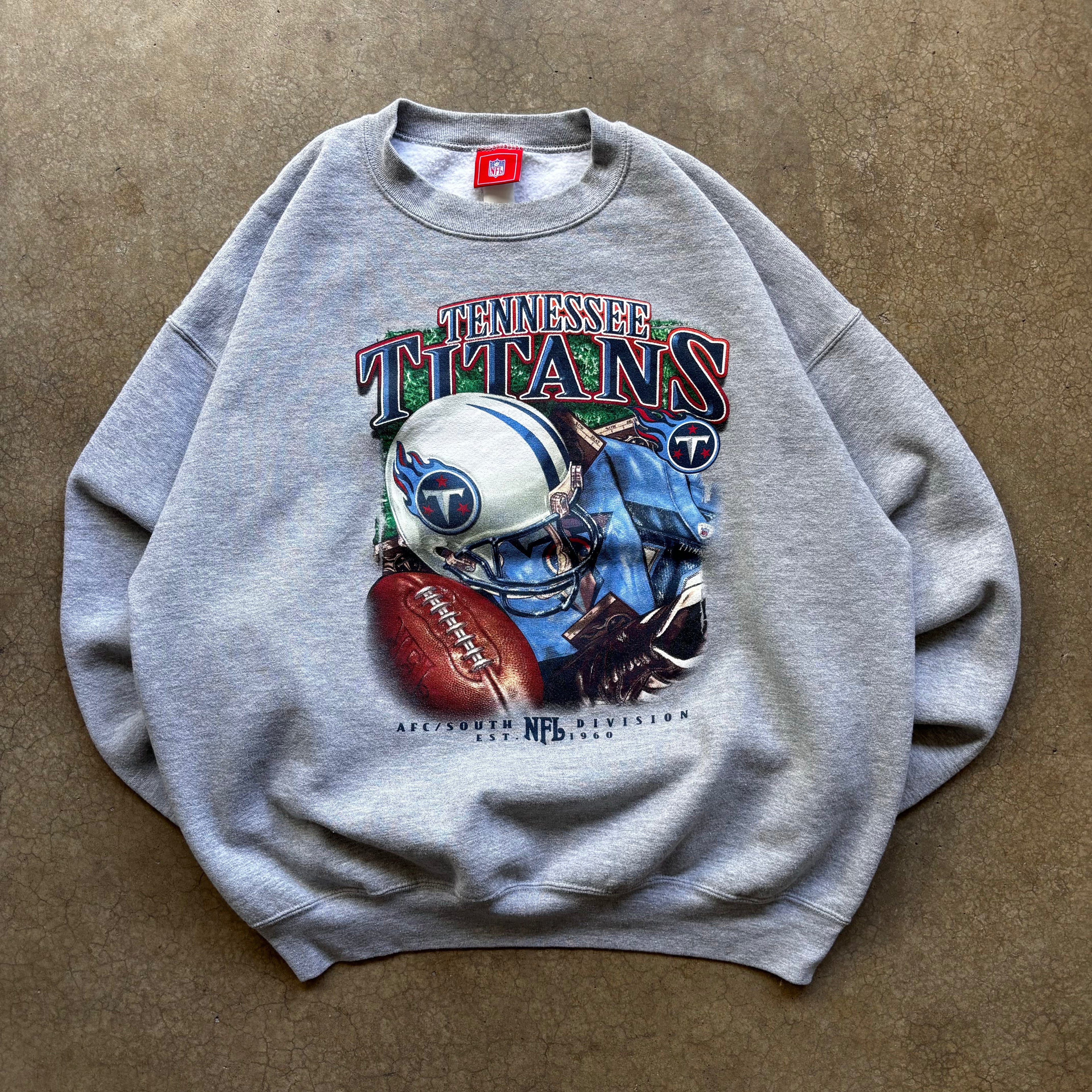 00s TENNESSEE TITANS CREWNECK - XL