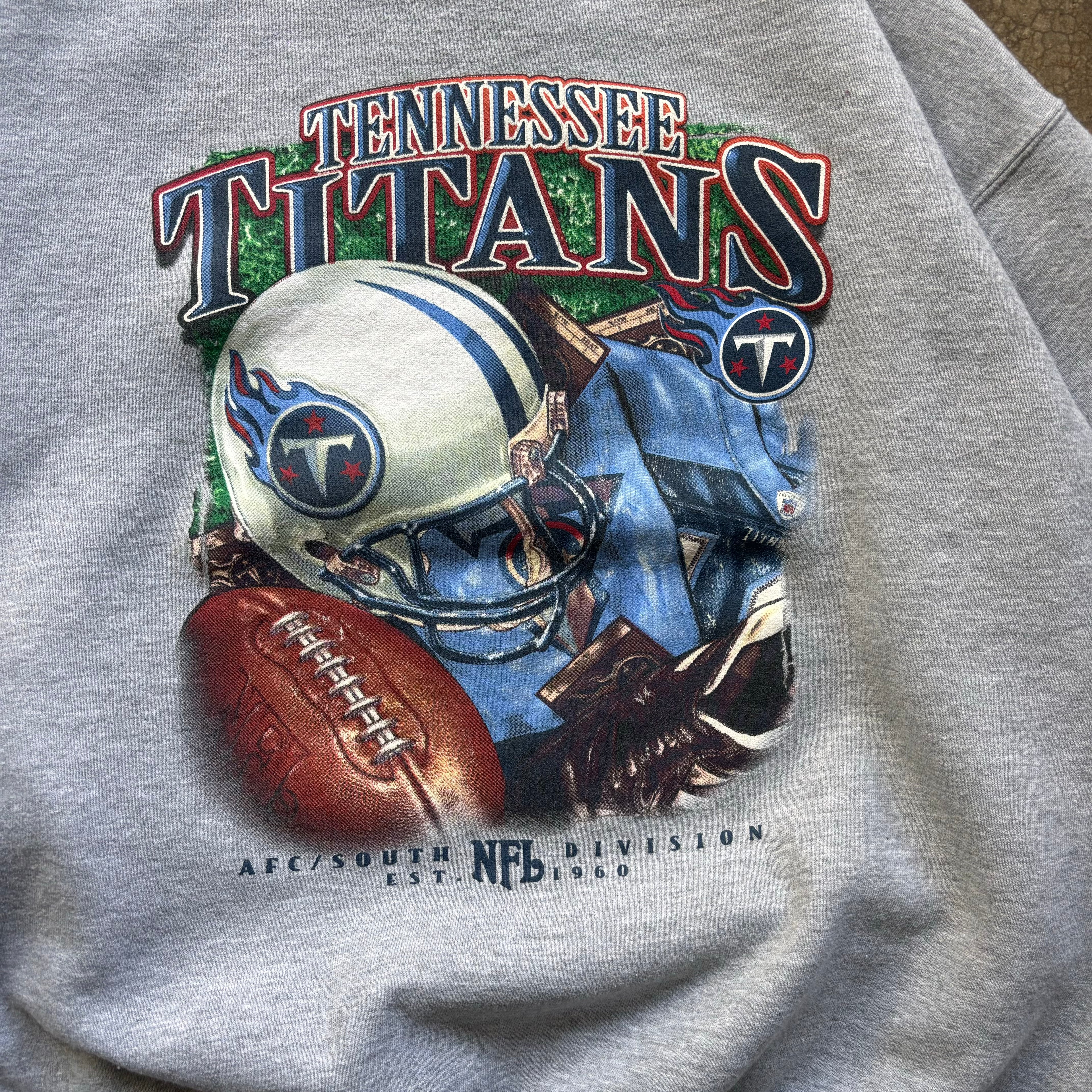 00s TENNESSEE TITANS CREWNECK - XL