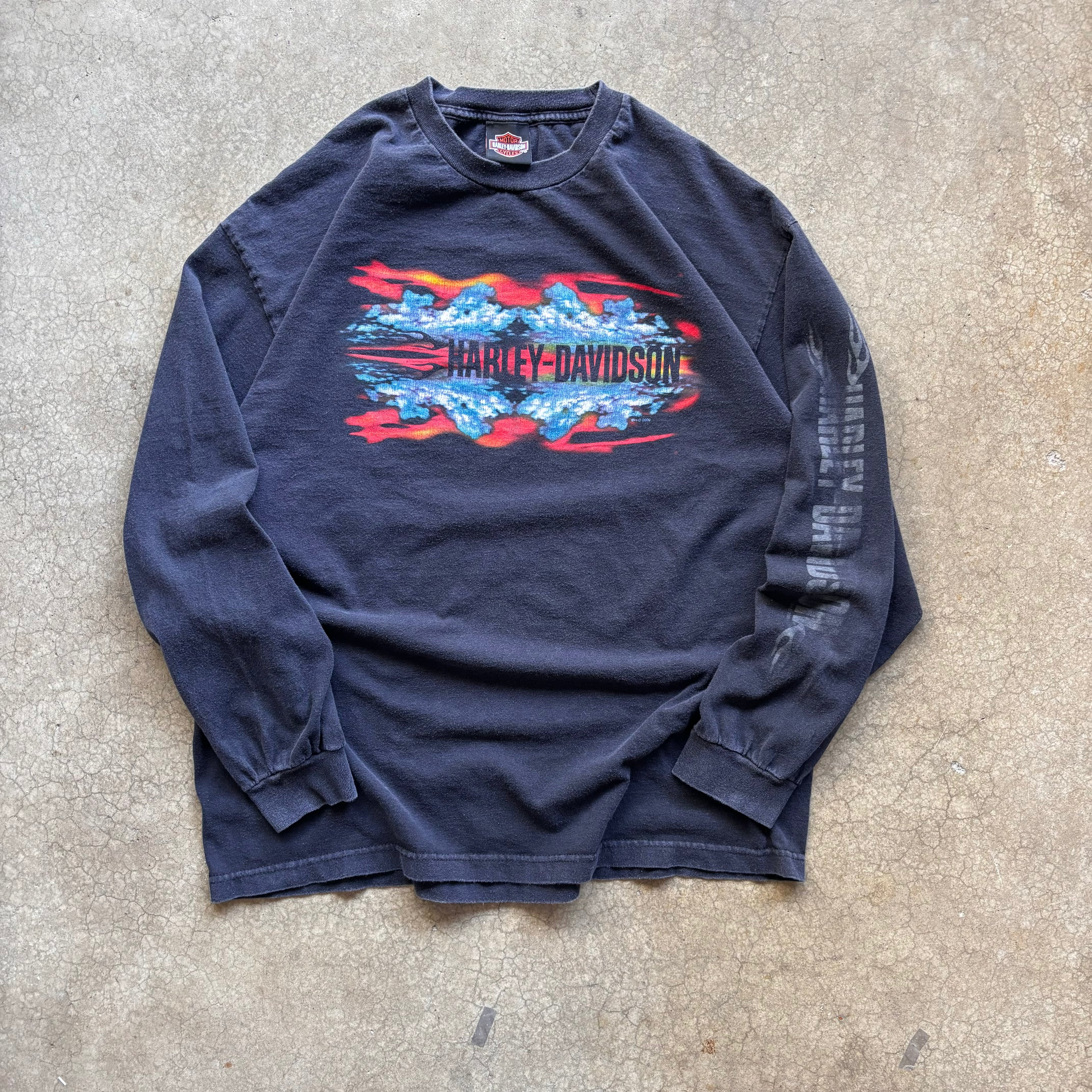 00s HARLEY GERMANY LONGSLEEVE TEE - XL