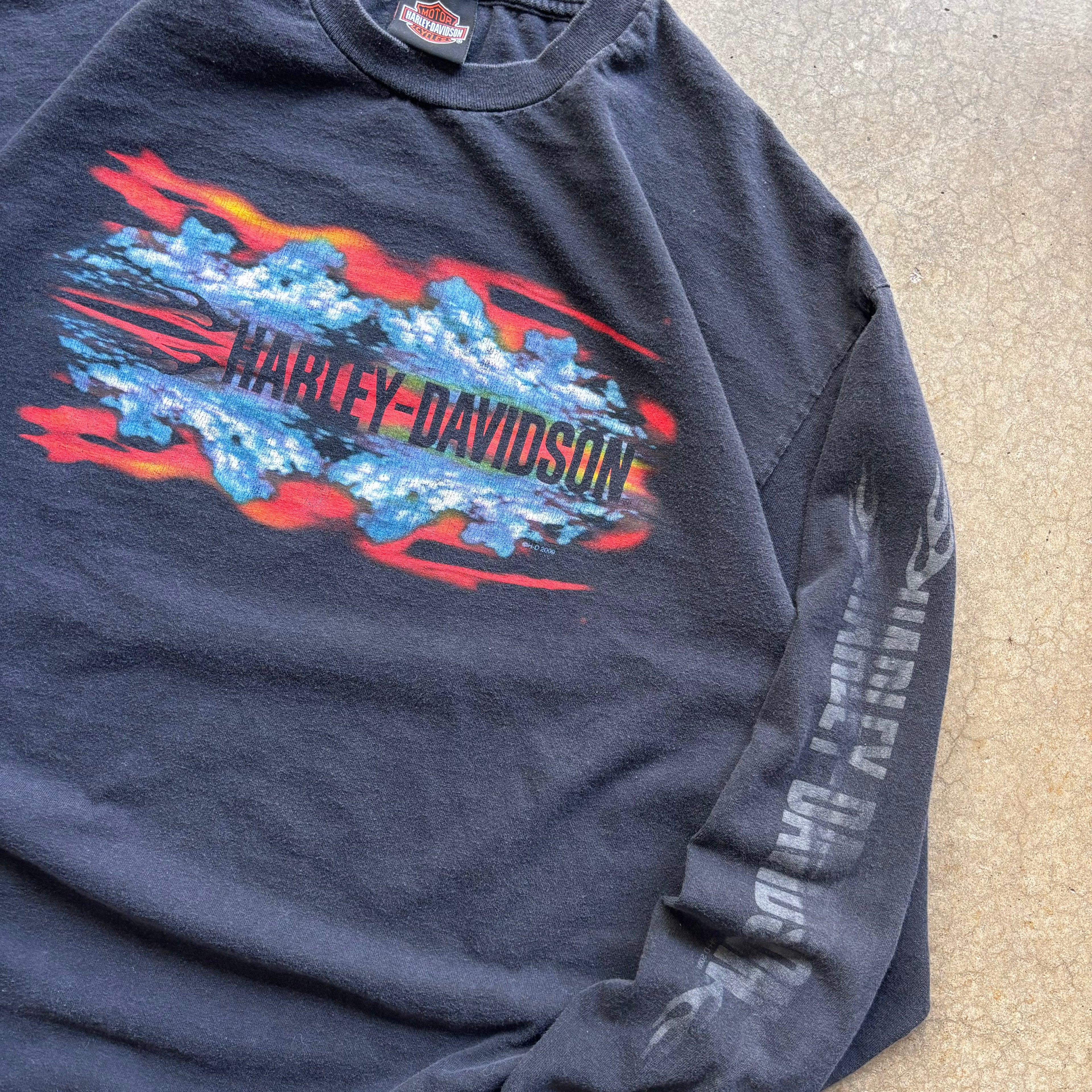 00s HARLEY GERMANY LONGSLEEVE TEE - XL