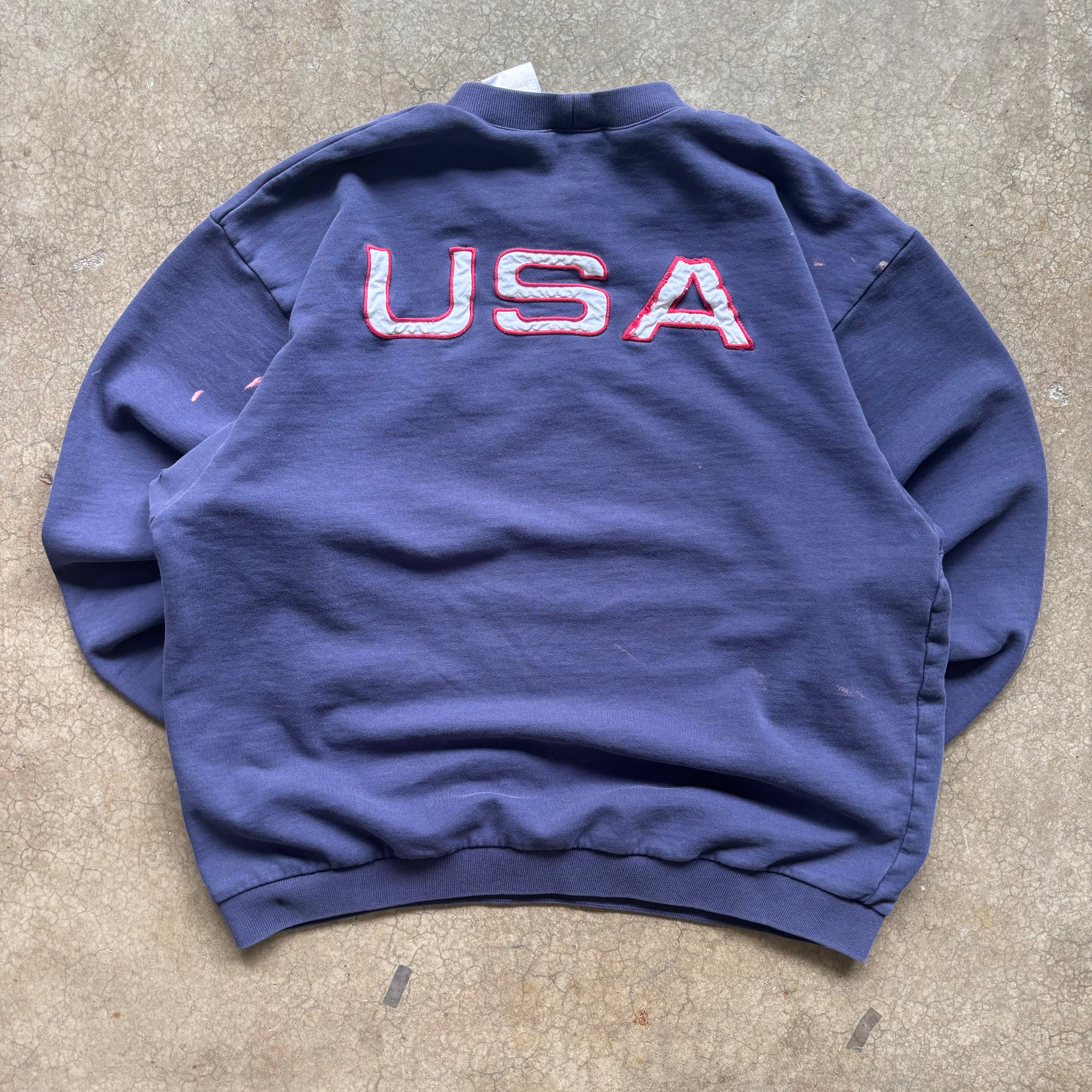 90s NIKE USA CREWNECK - L