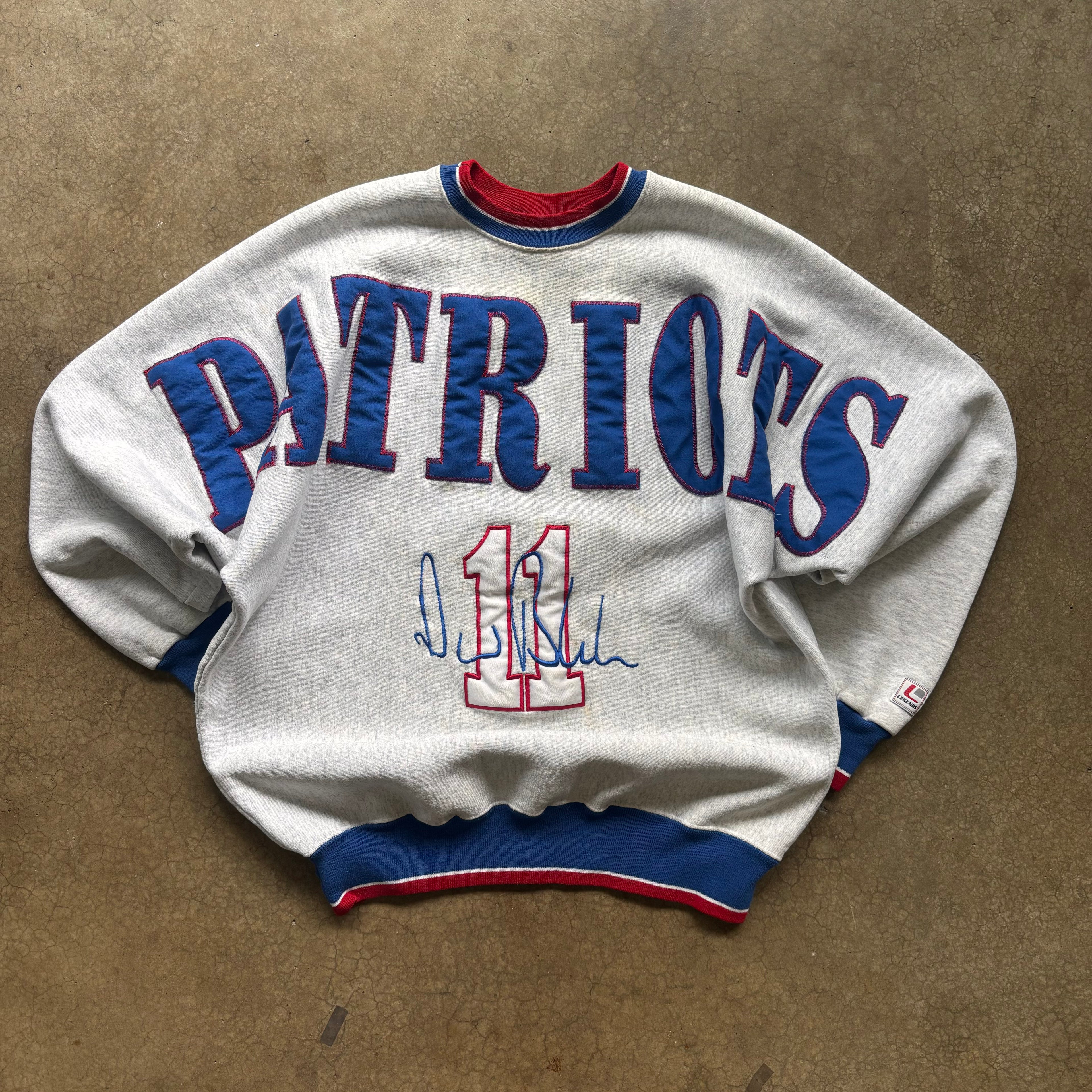 90s PATRIOTS CREWNECK - XL