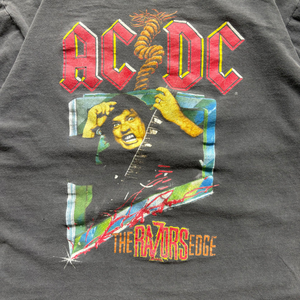 90s AC/DC TOUR TEE - M