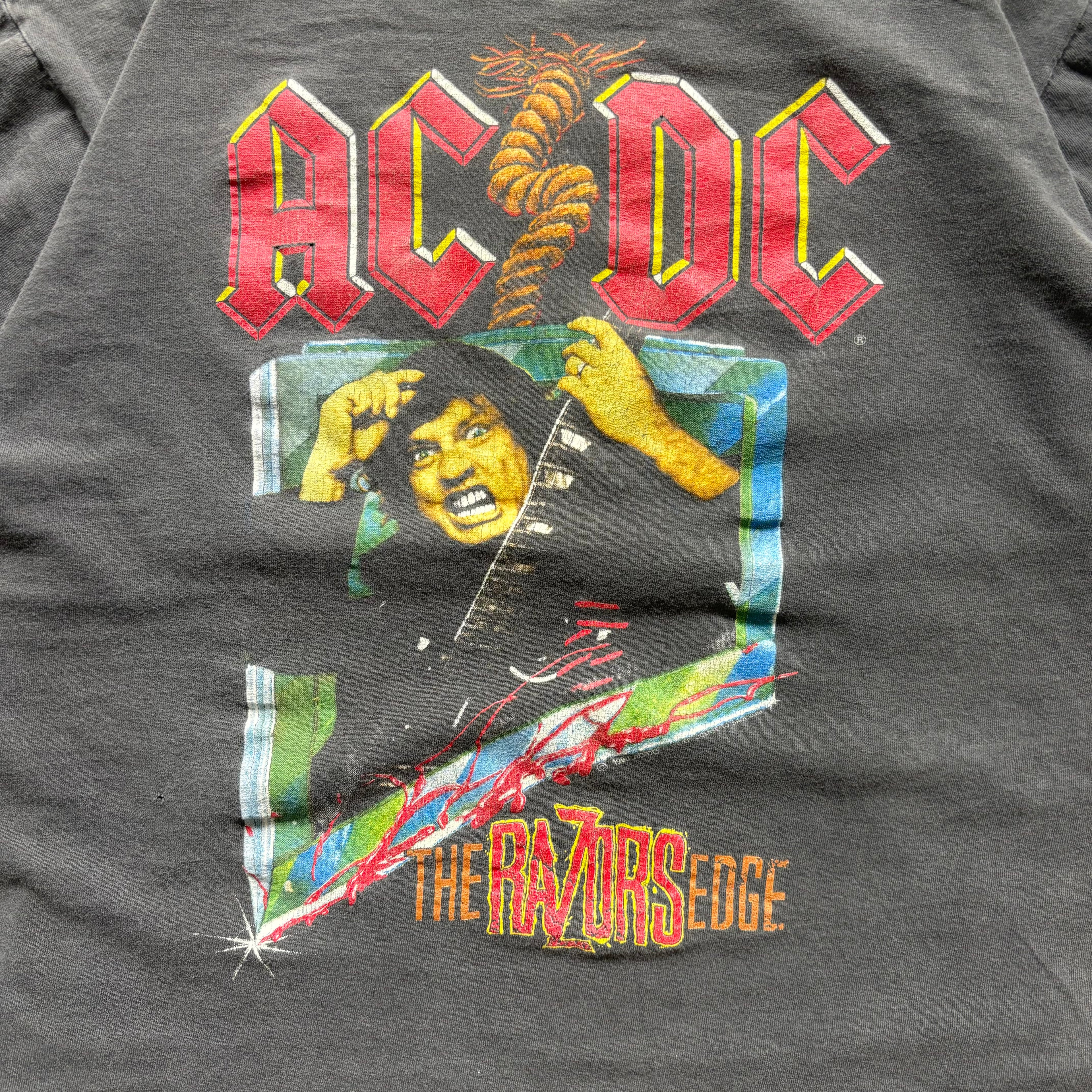 90s AC/DC TOUR TEE - M