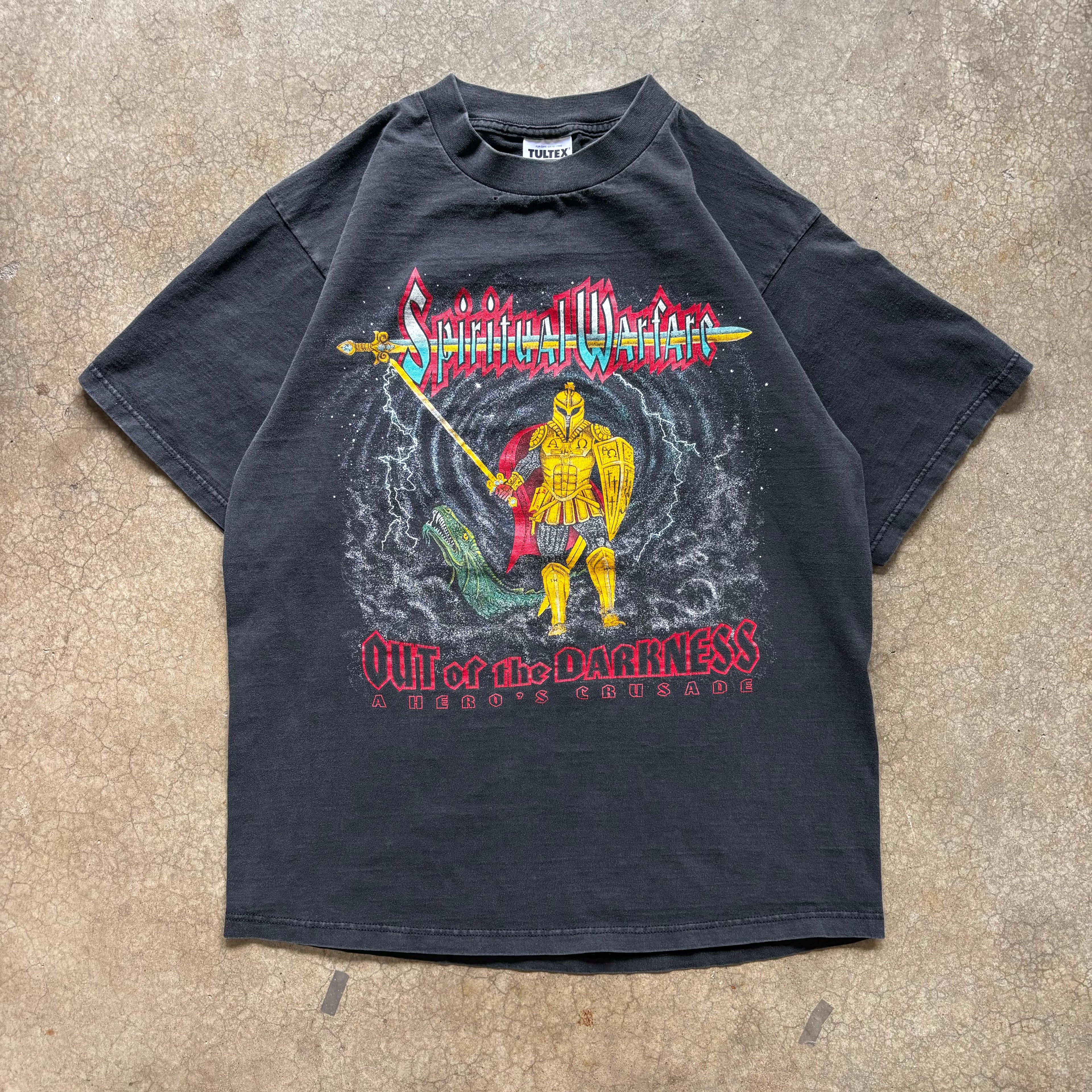 90s SPIRIT WARFARE TEE - L
