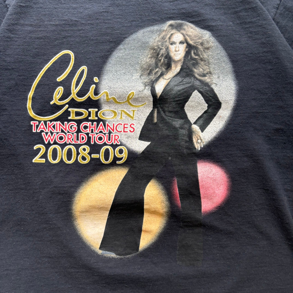 00s CELINE DEION TOUR TEE - XL