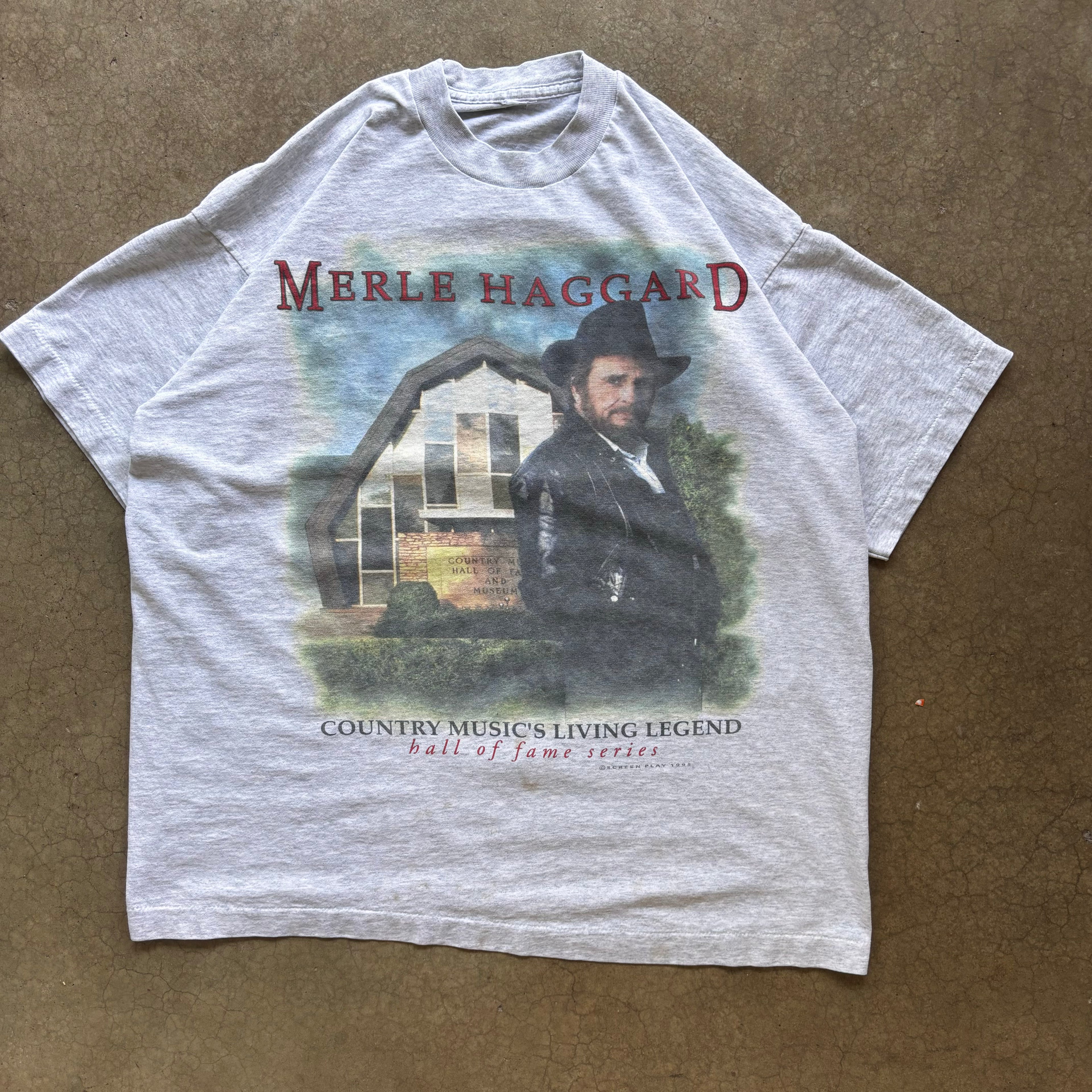 90s MERLE HAGGARD TEE - XL