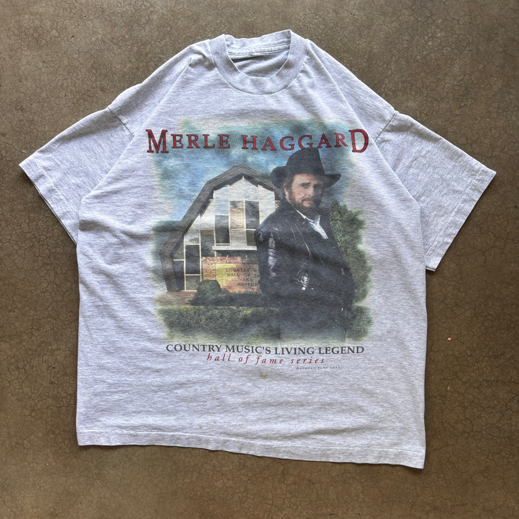 90s MERLE HAGGARD TEE - XL