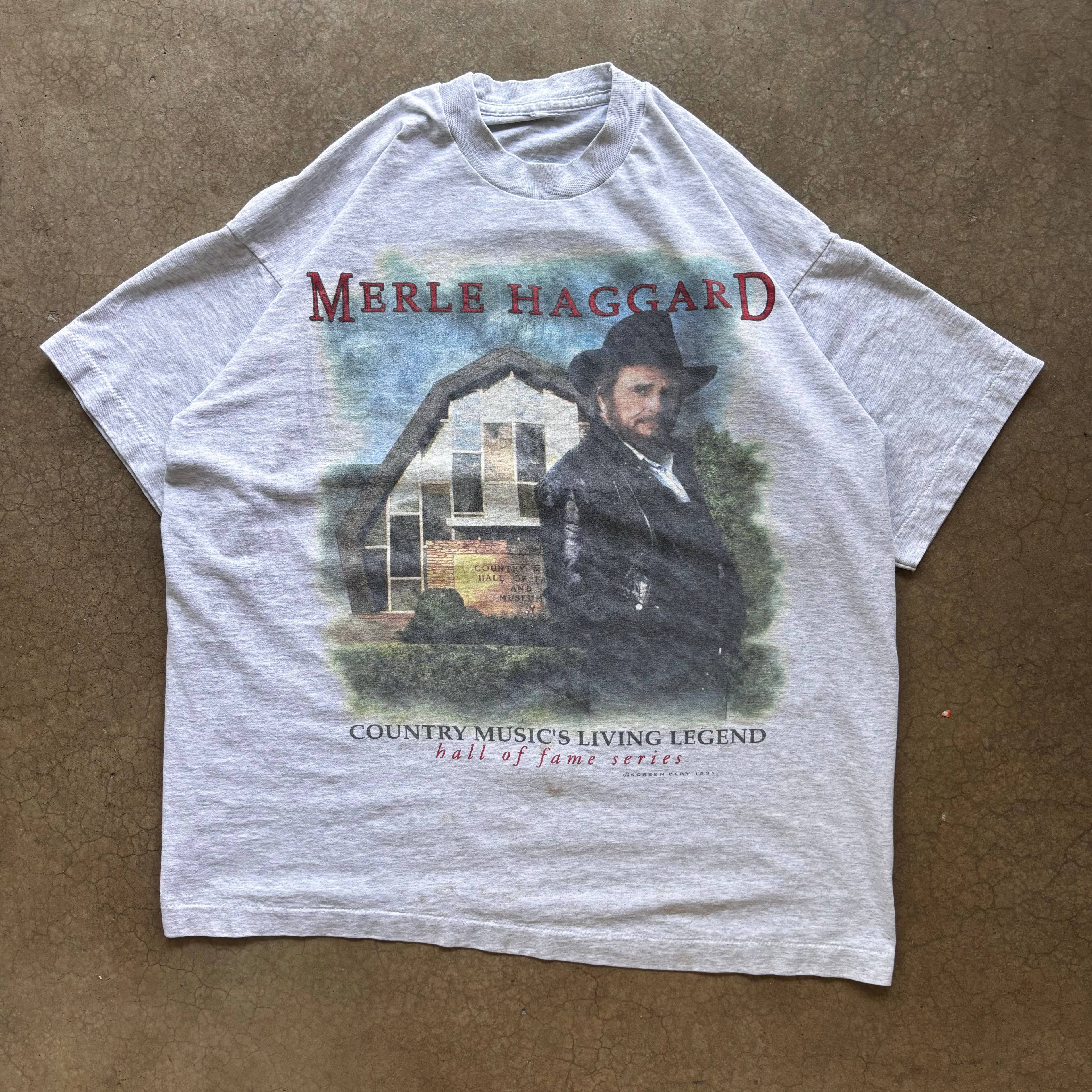 90s MERLE HAGGARD TEE - XL