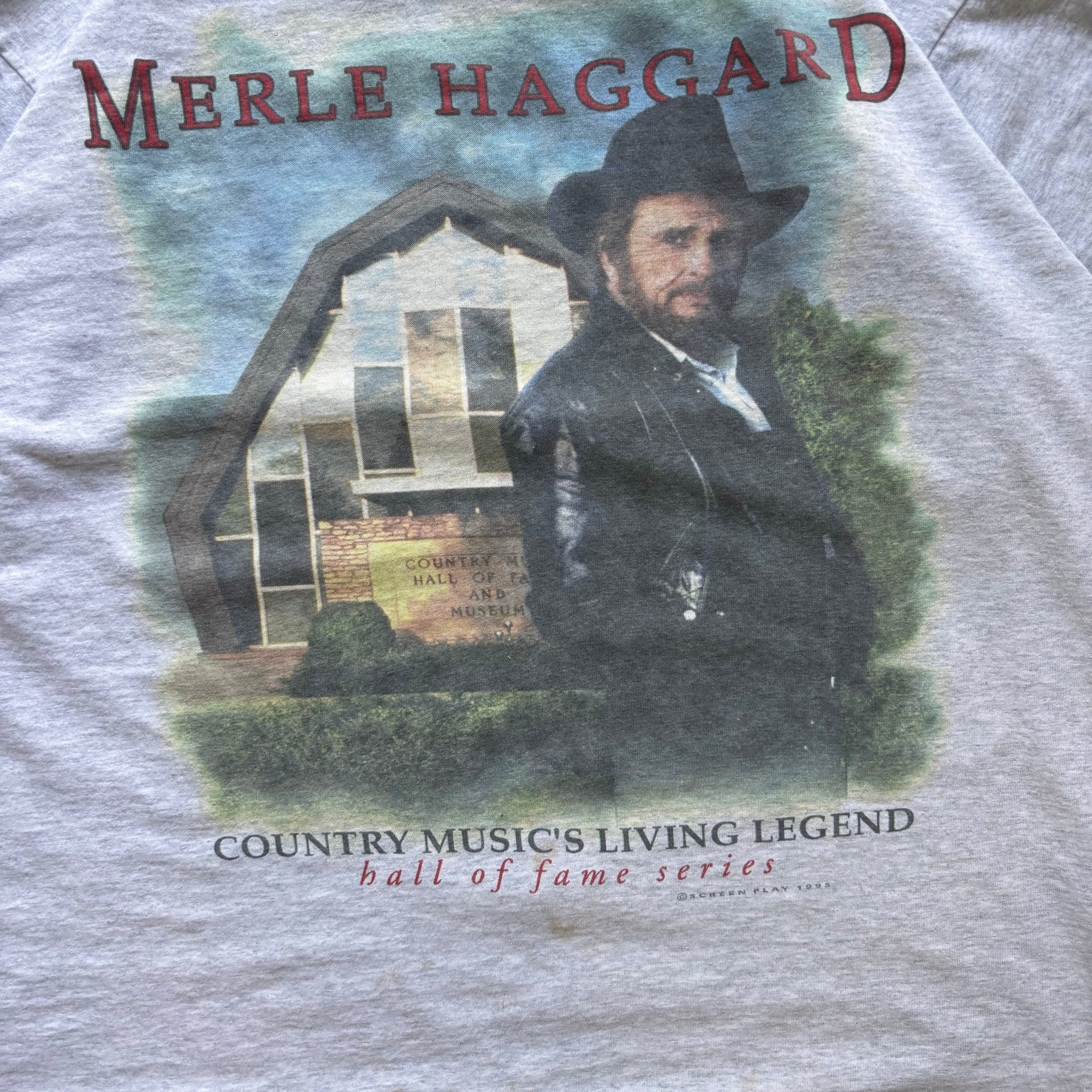 90s MERLE HAGGARD TEE - XL
