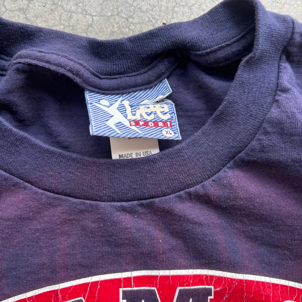 90s INDIANS / RAIDERS TEST PRINT TEE - XL