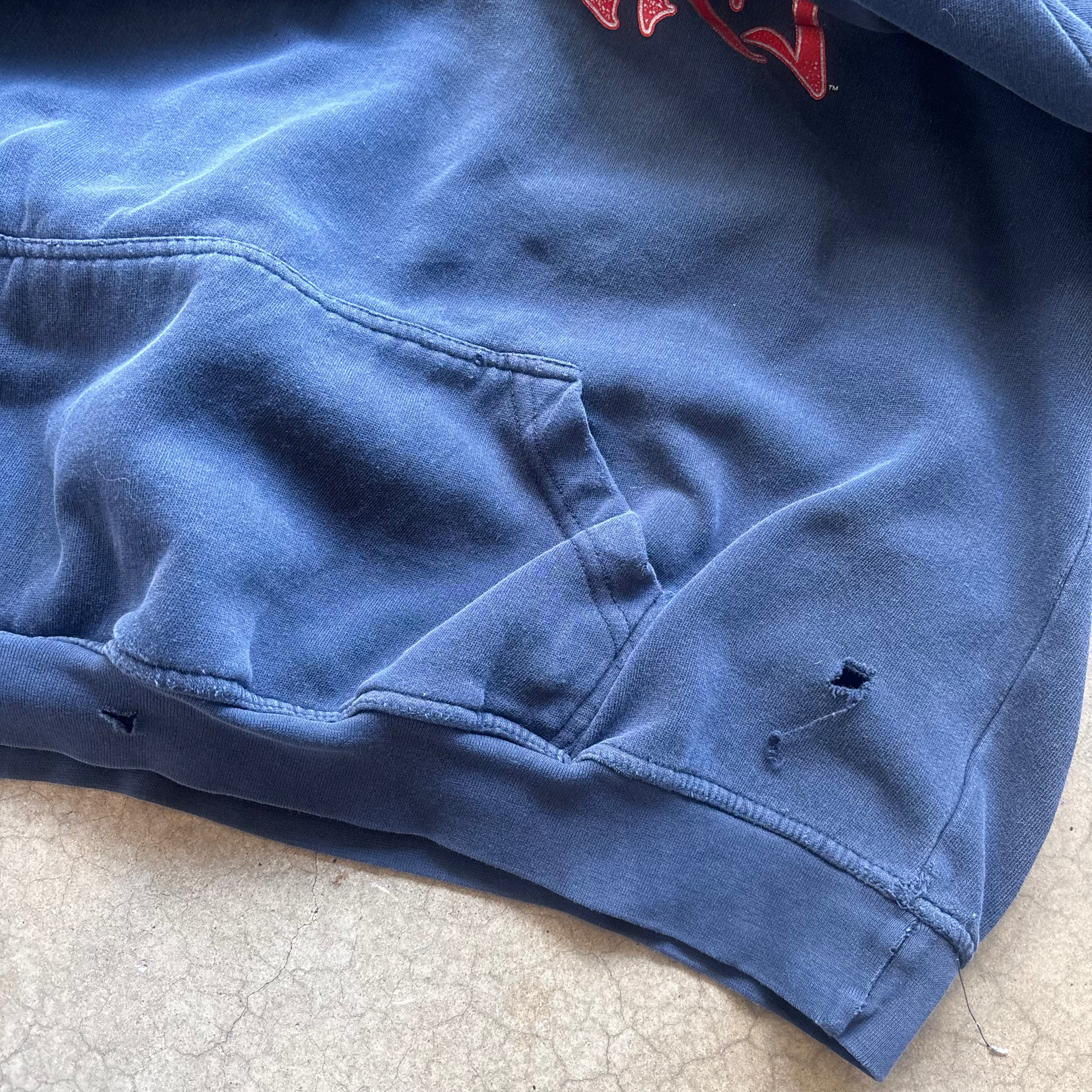 00s DISTRESSED WEST COAST CHOPPER HOODIE - XL