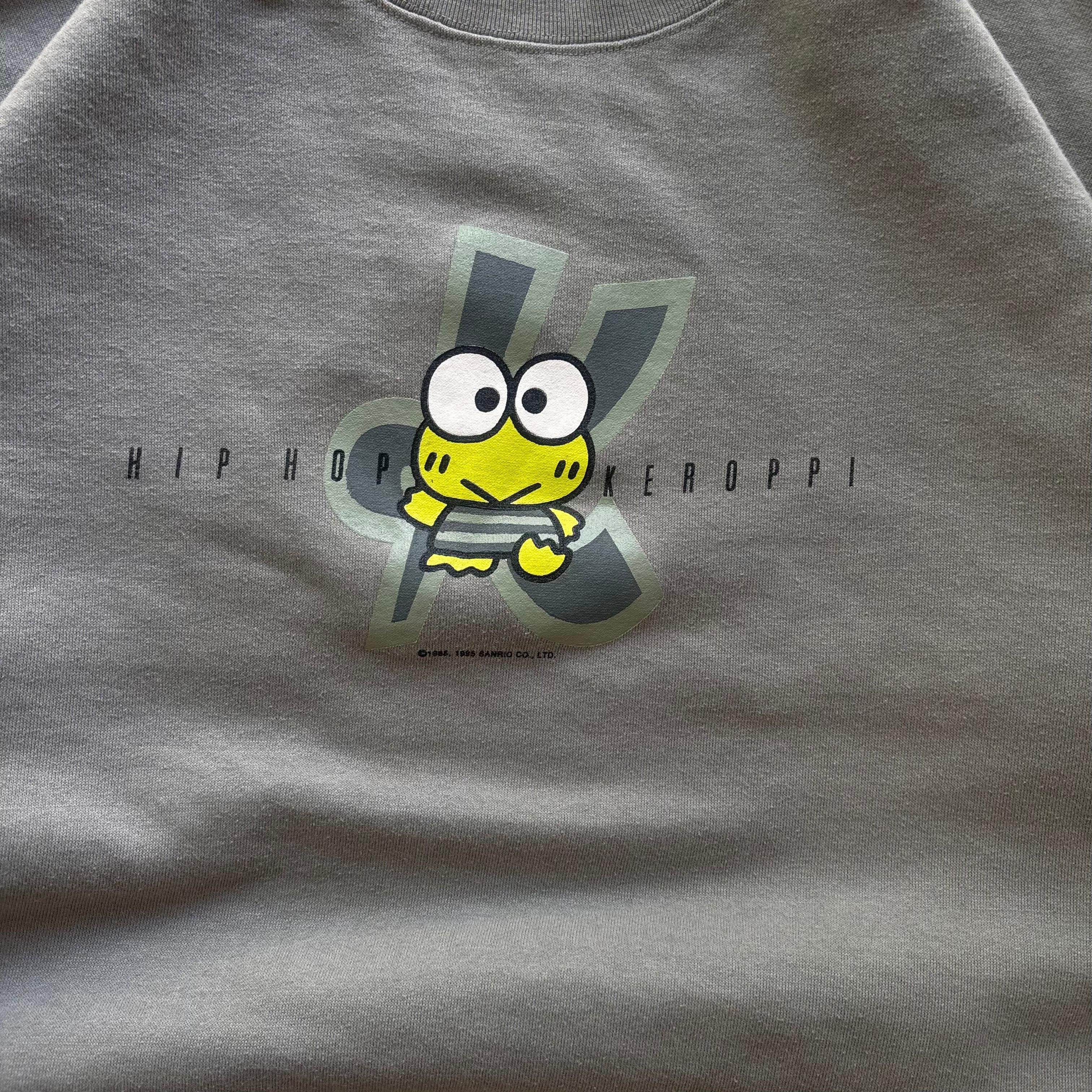 90s SANRIO KEROPPI CREWNECK - L