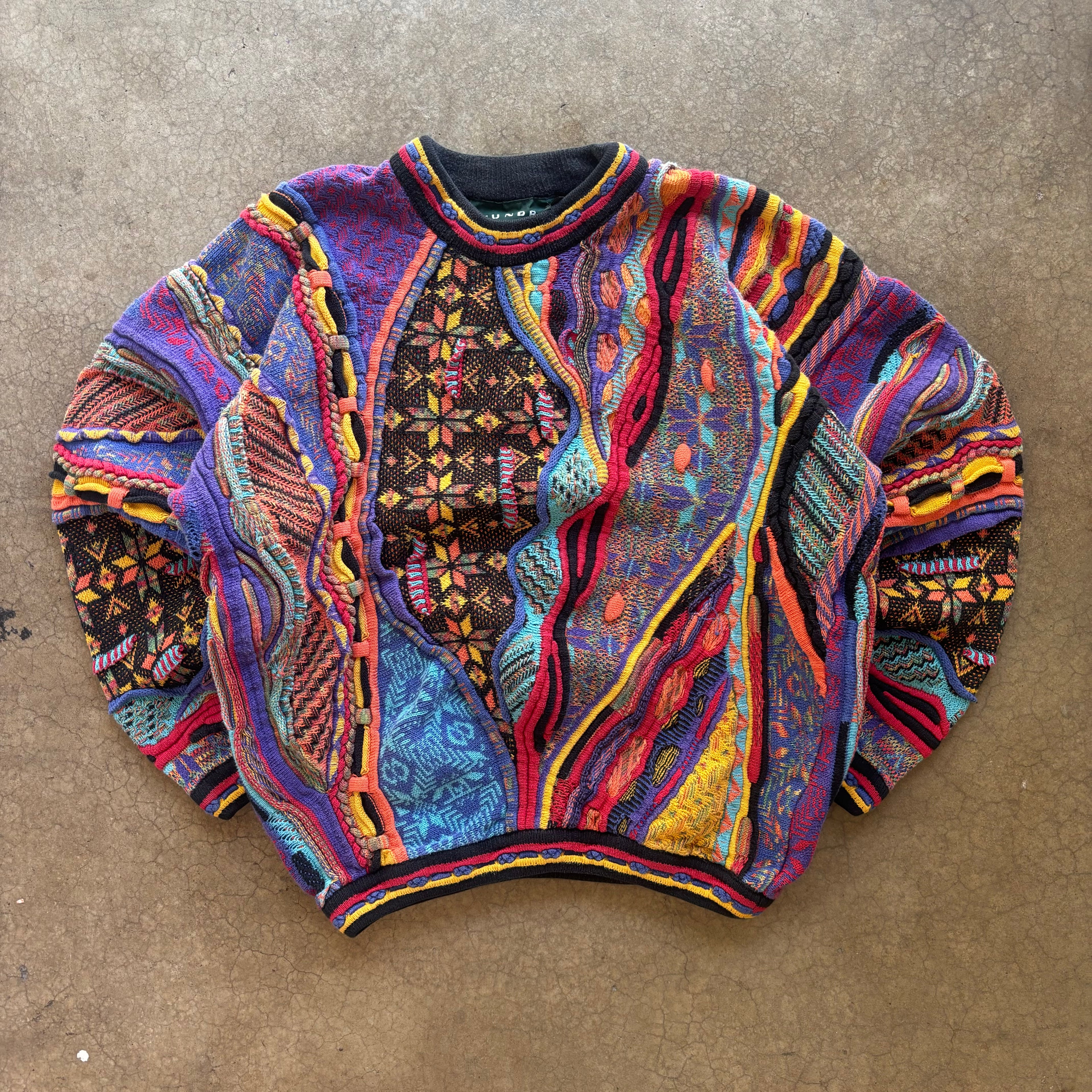 90s TUNDRA 3D KNIT - L